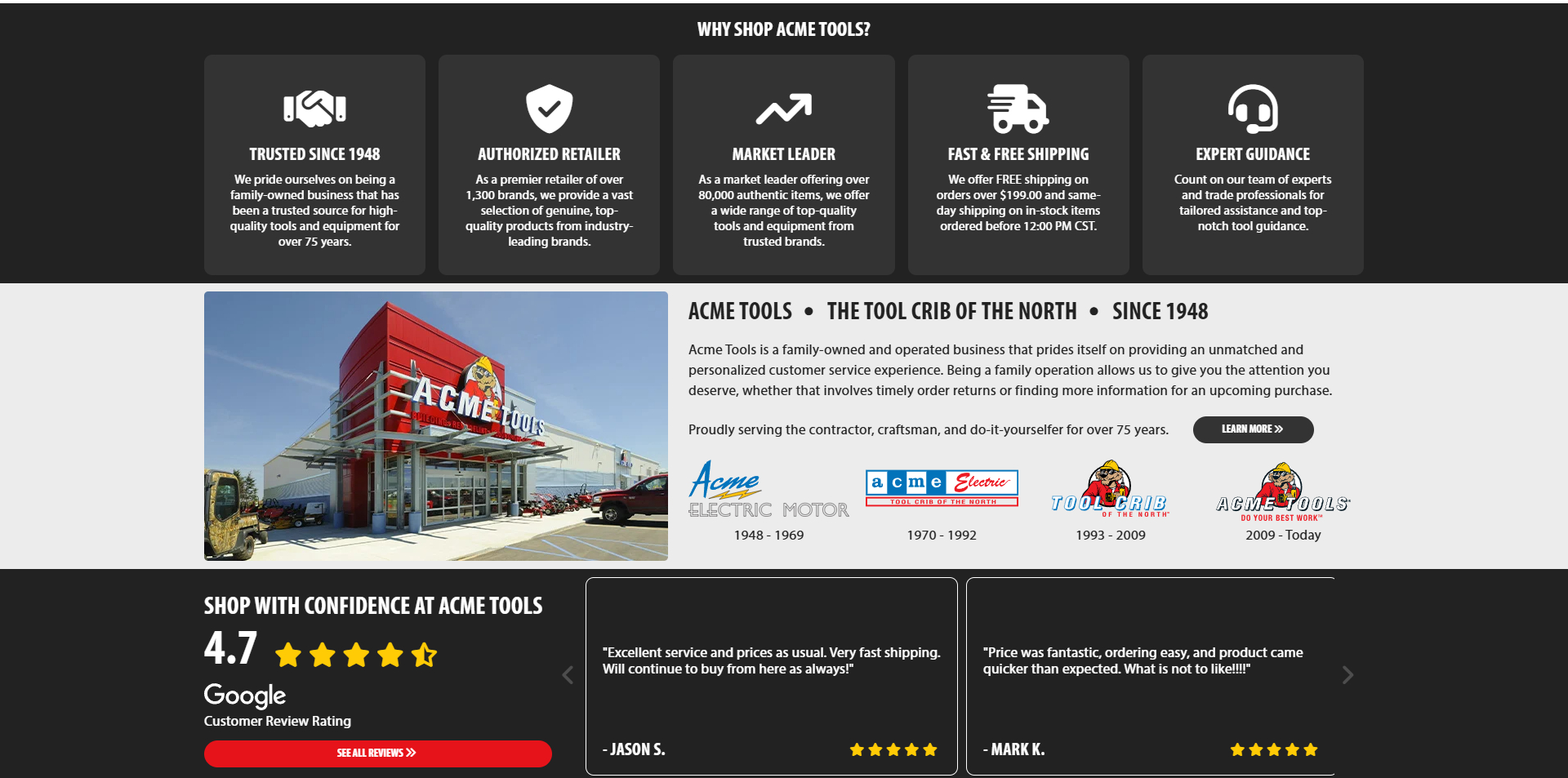 Acme Tools coupons