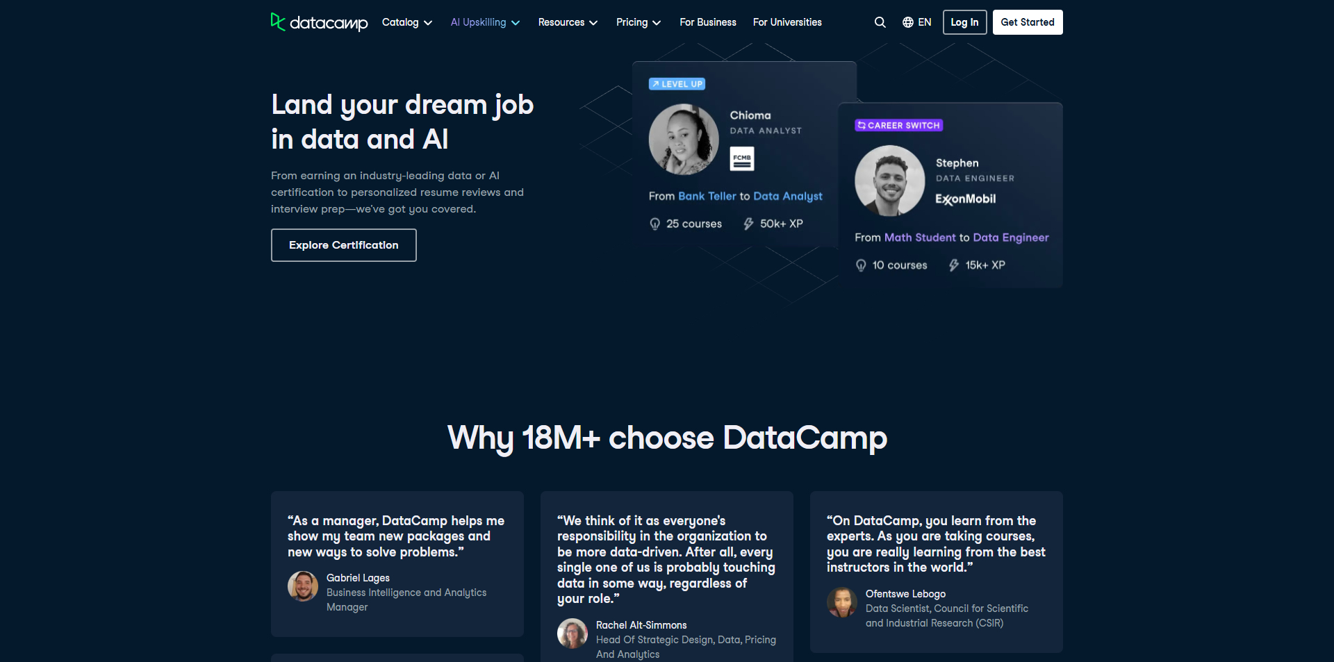 DataCamp voucher