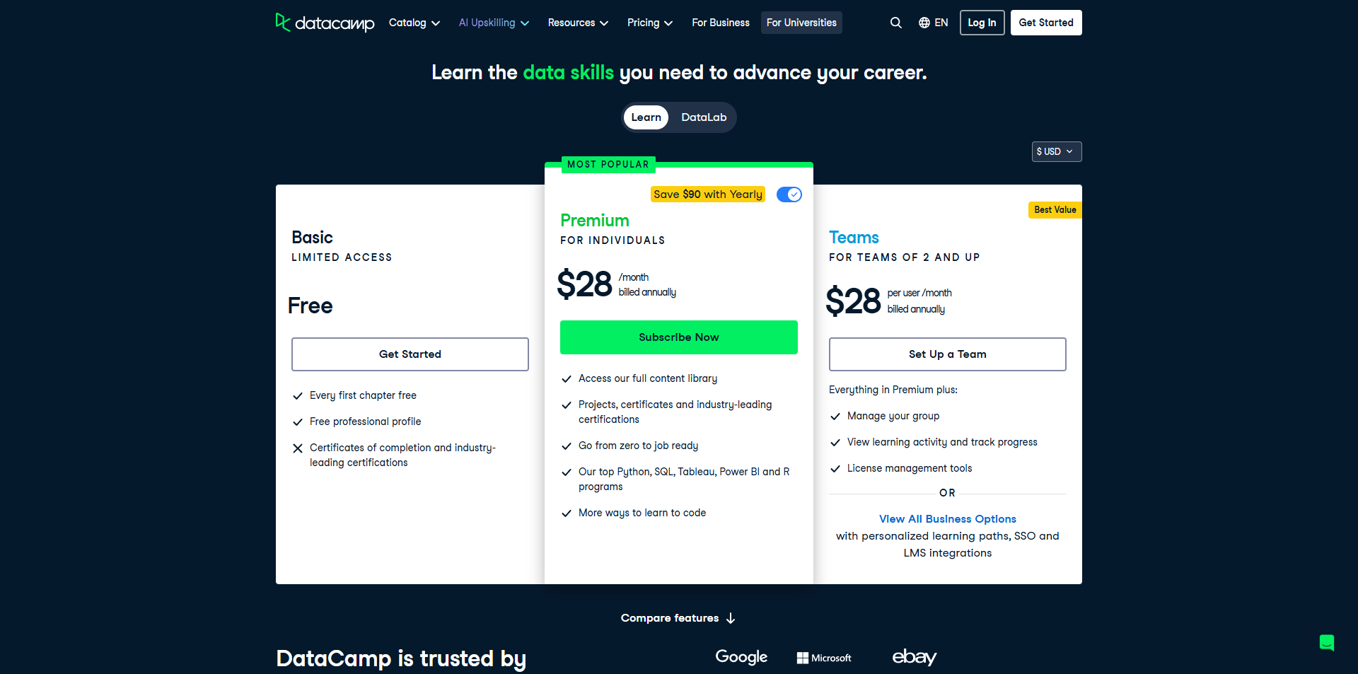 DataCamp Promo Code