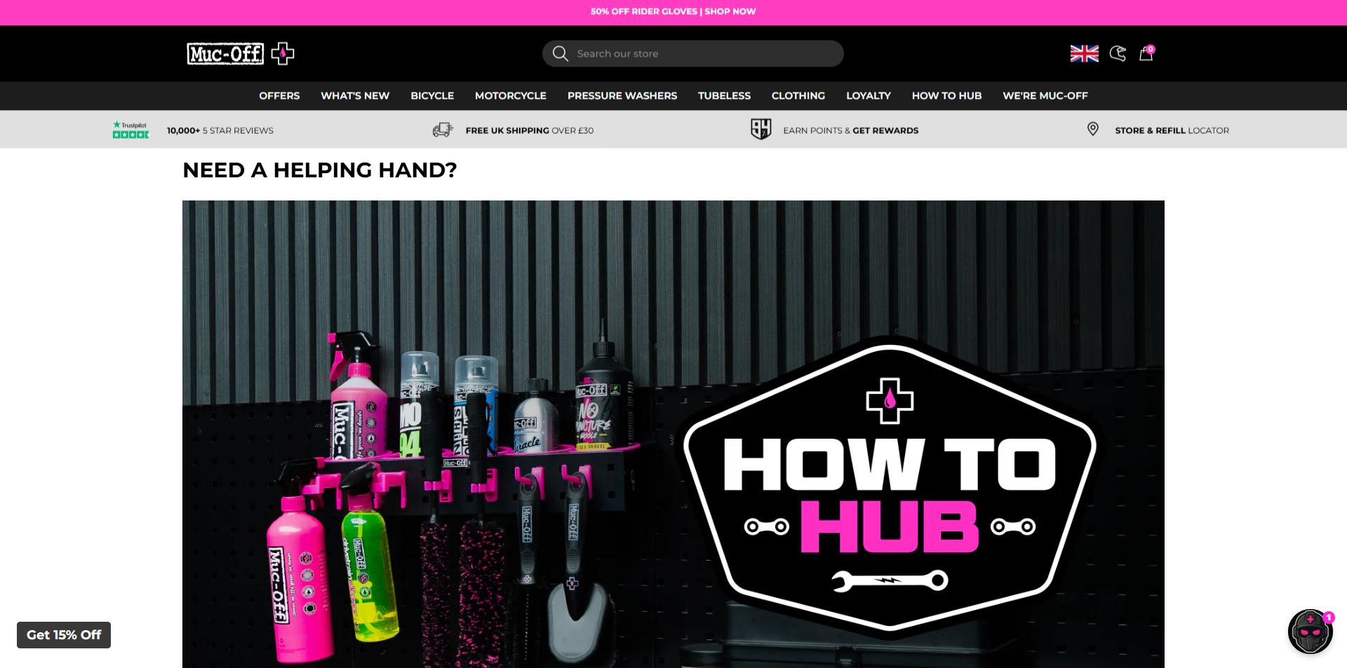 Muc-Off voucher