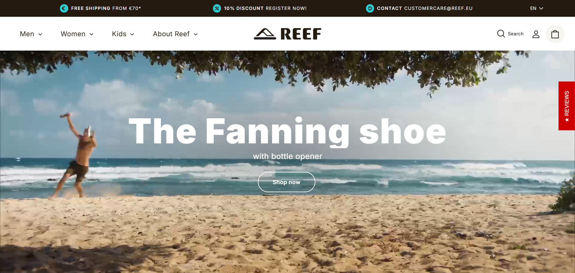 Reef discount code