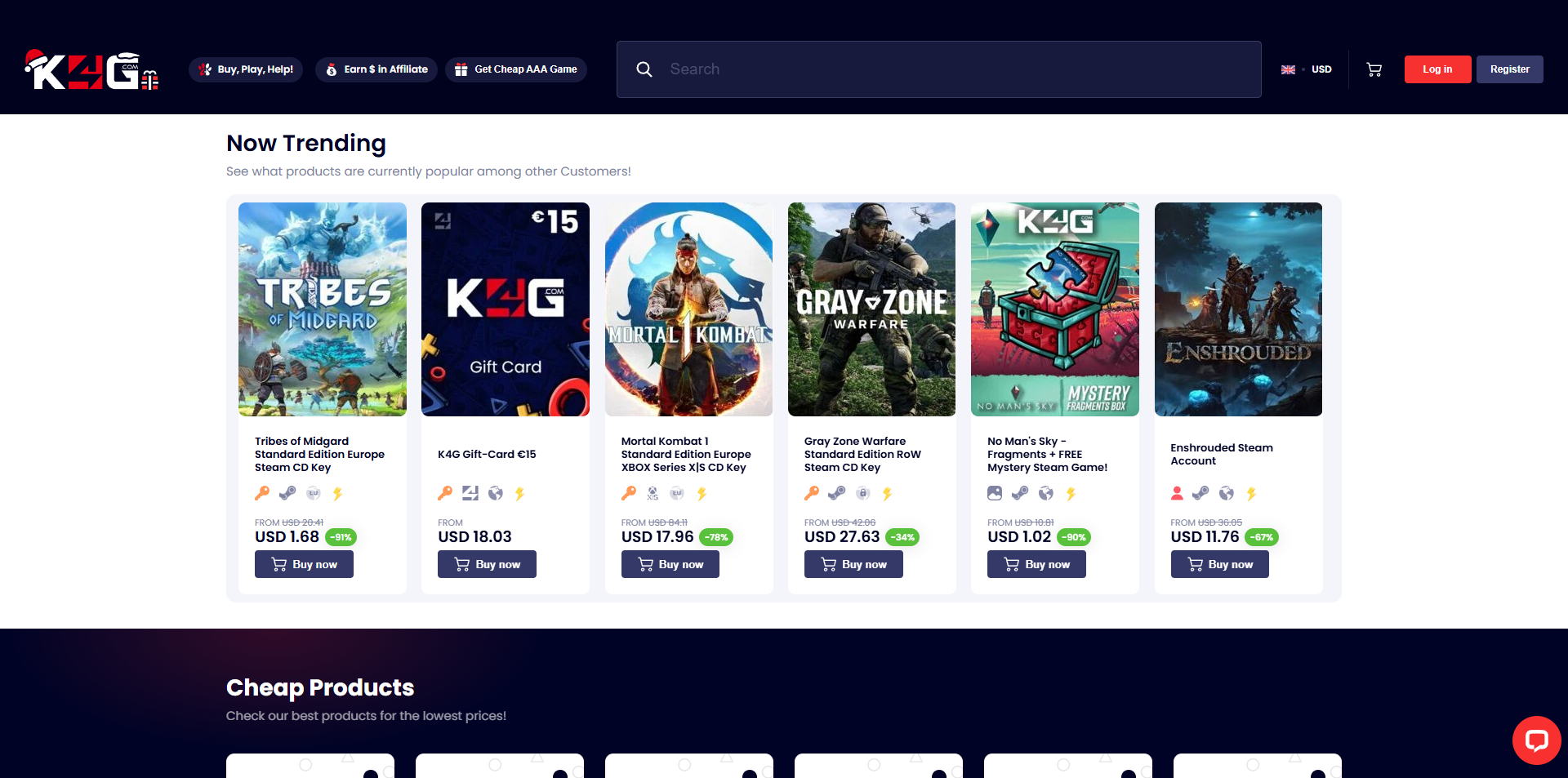 K4G coupons