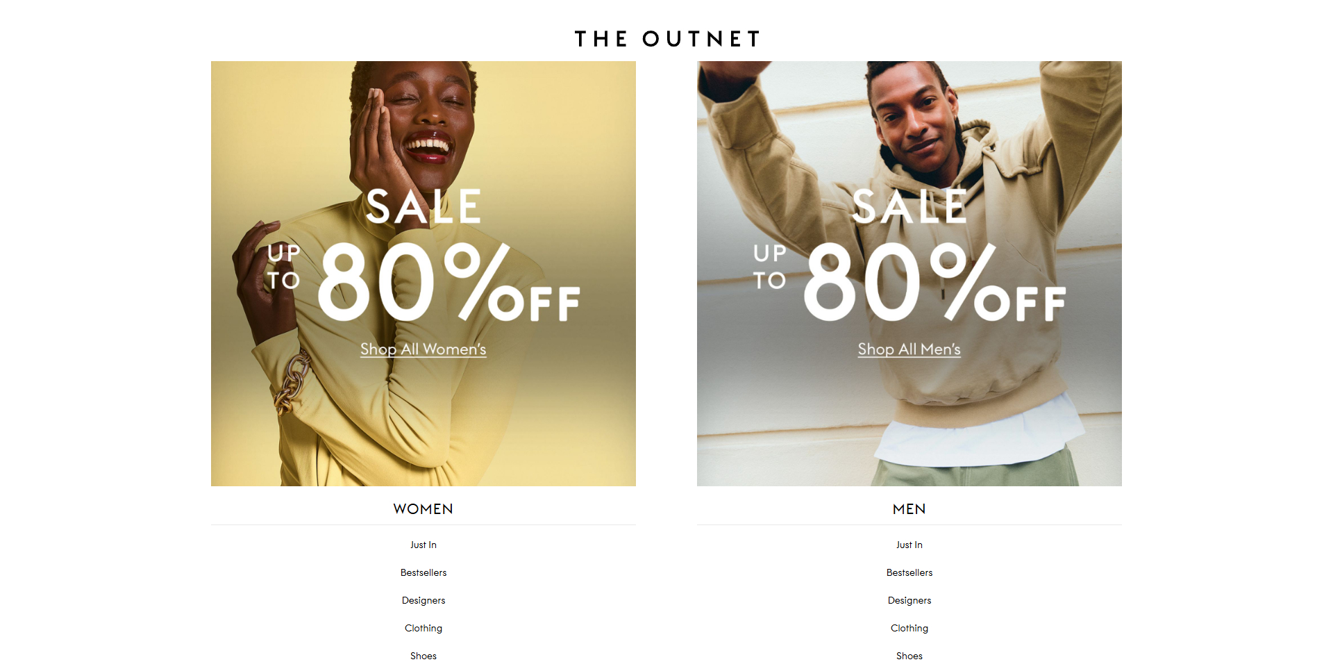 The Outnet discount code