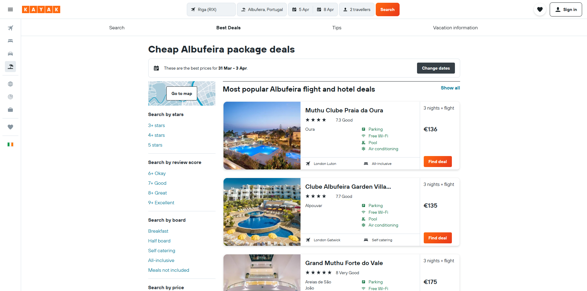 KAYAK coupons