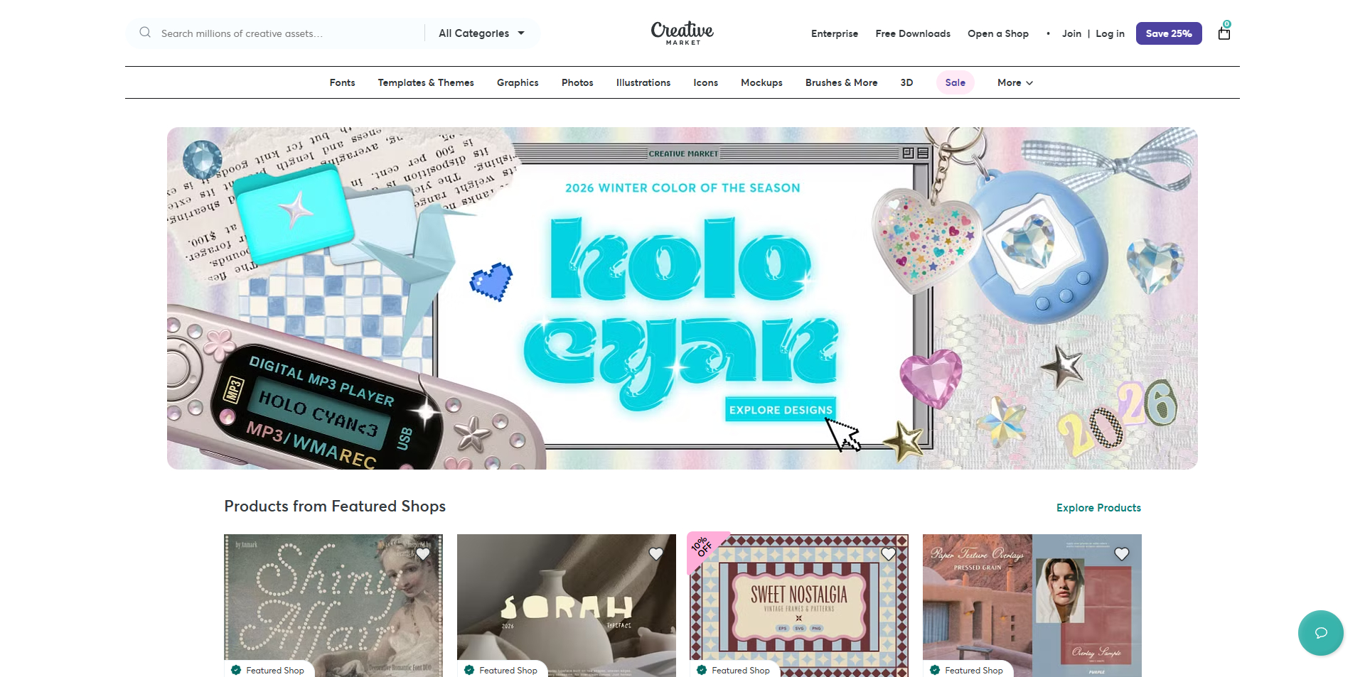 Creative Market discount code