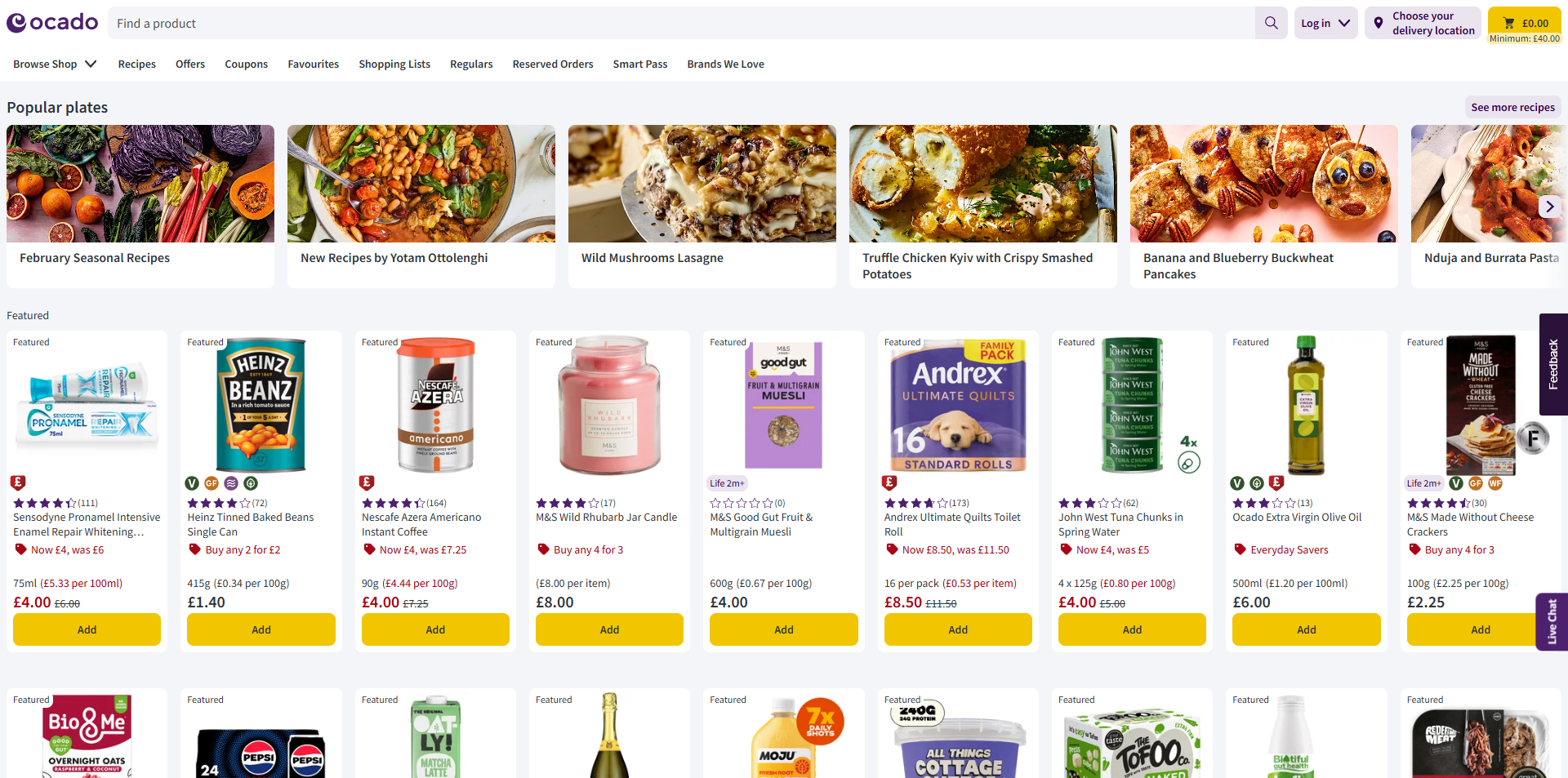 Ocado coupons
