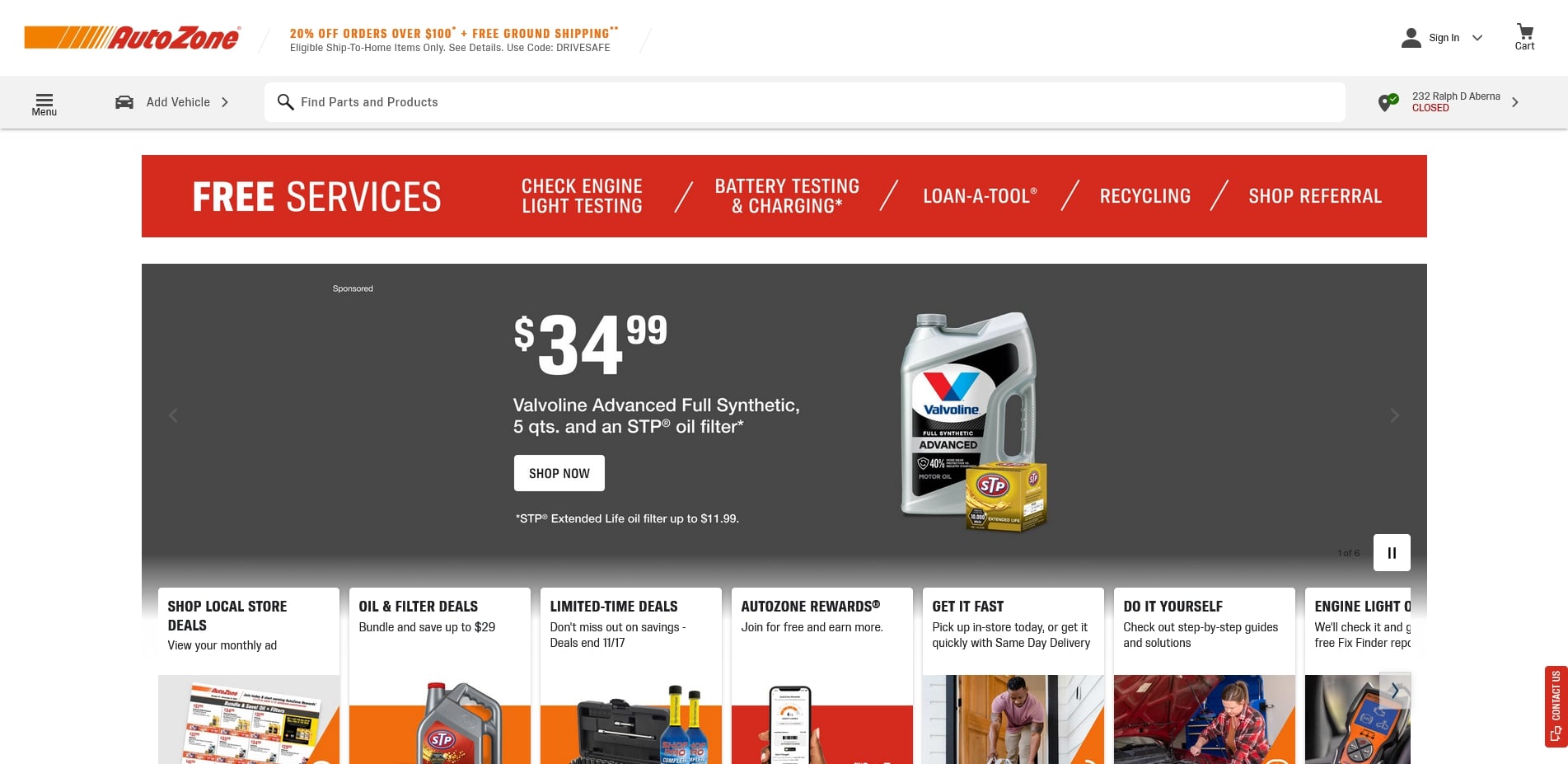 AutoZone Promo Code
