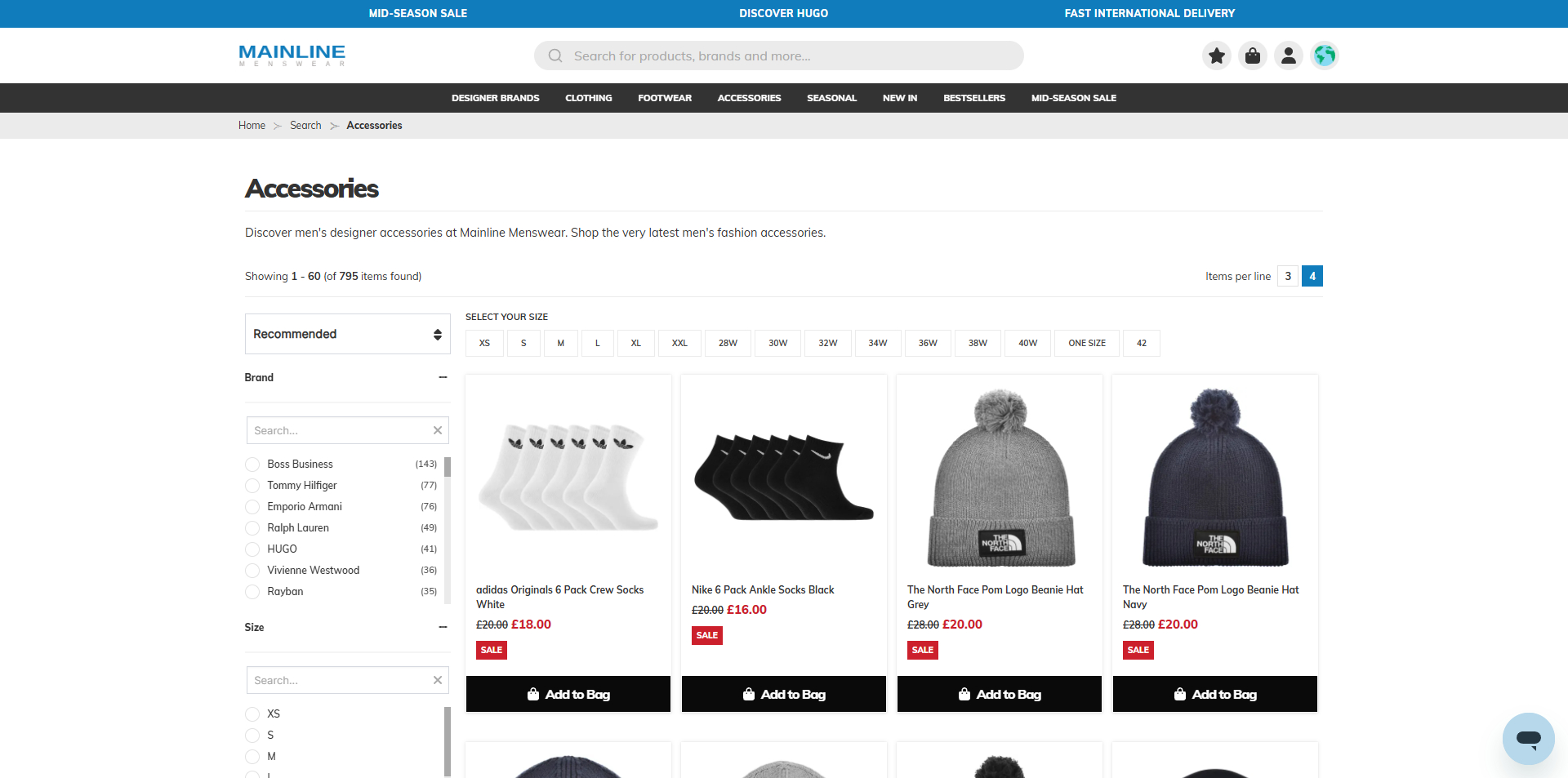 Mainline Menswear coupons