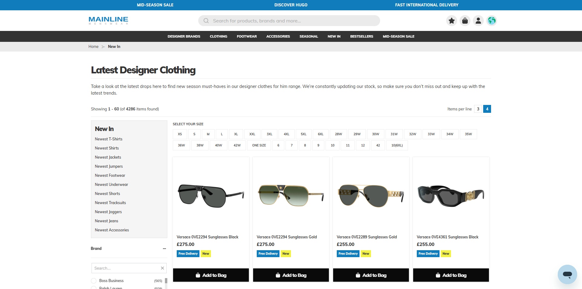 Mainline Menswear coupons