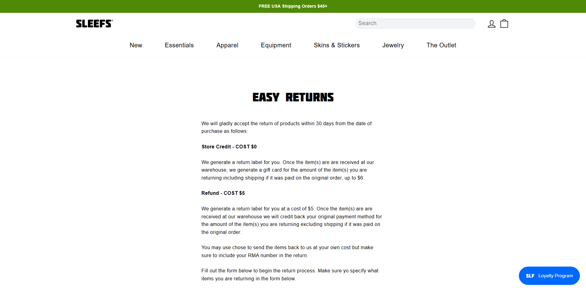 SLEEFS Promo Code