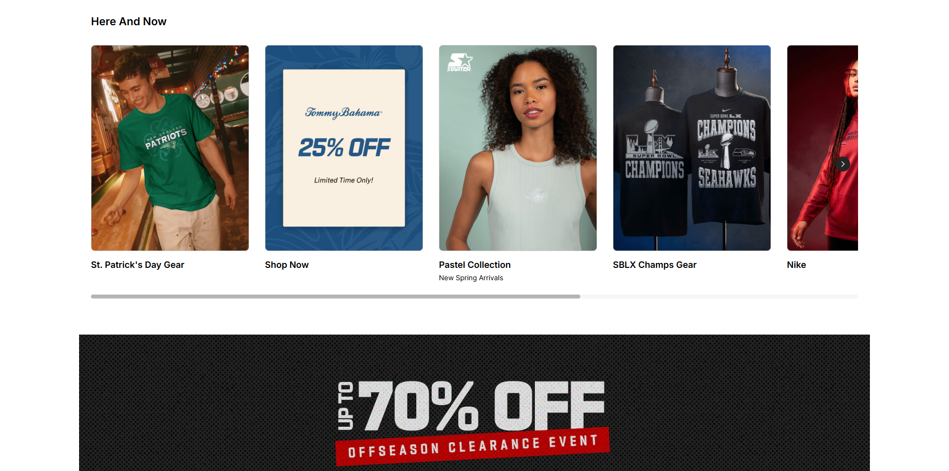 NFL shop