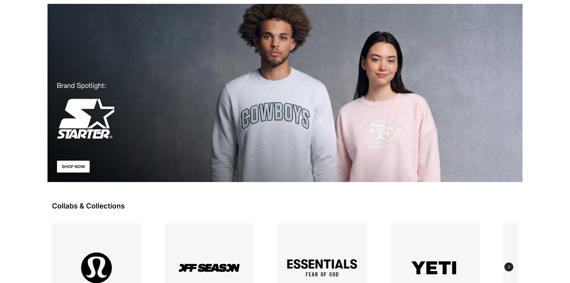 NFL shop voucher