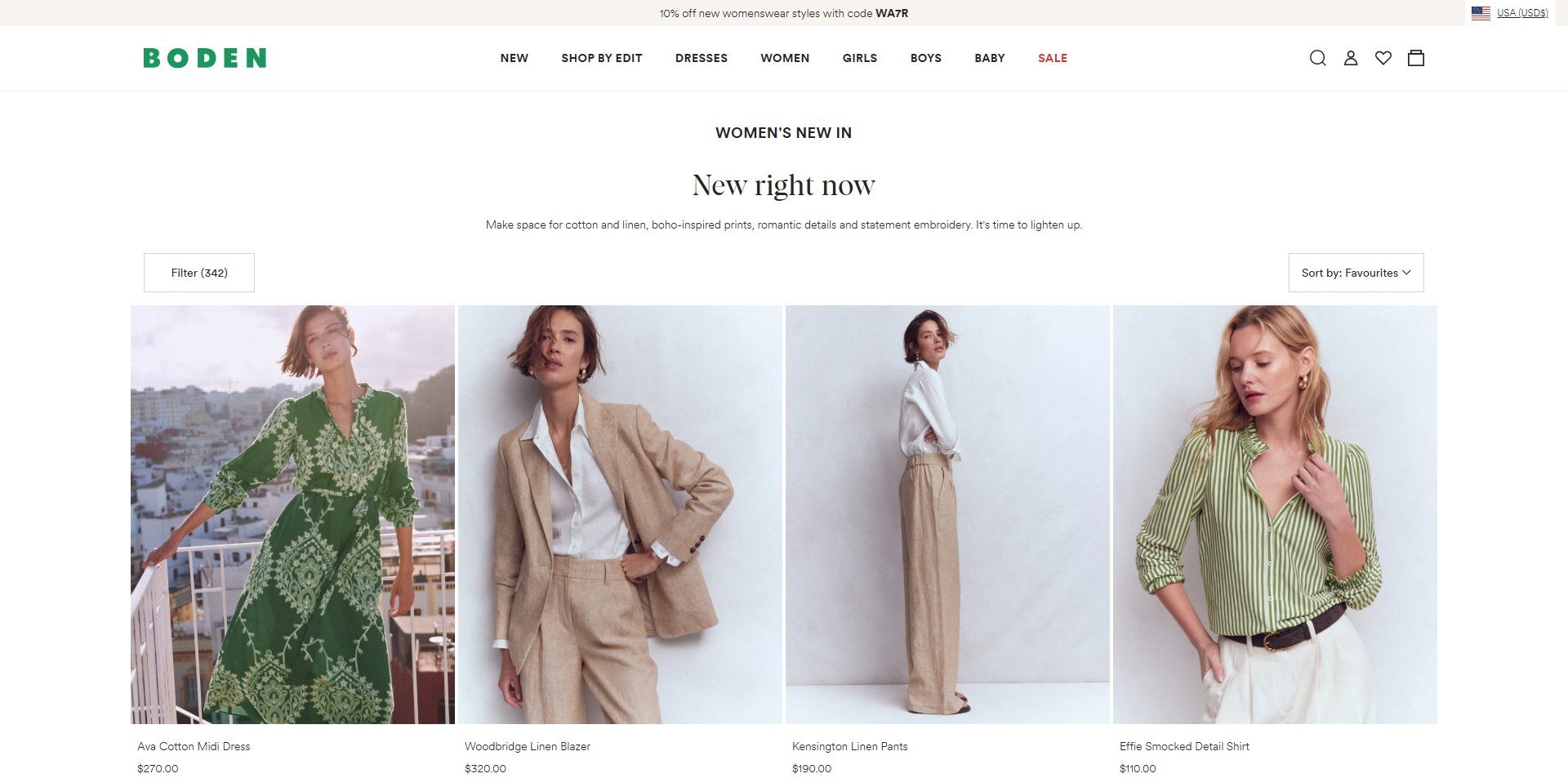 Boden Promo Code