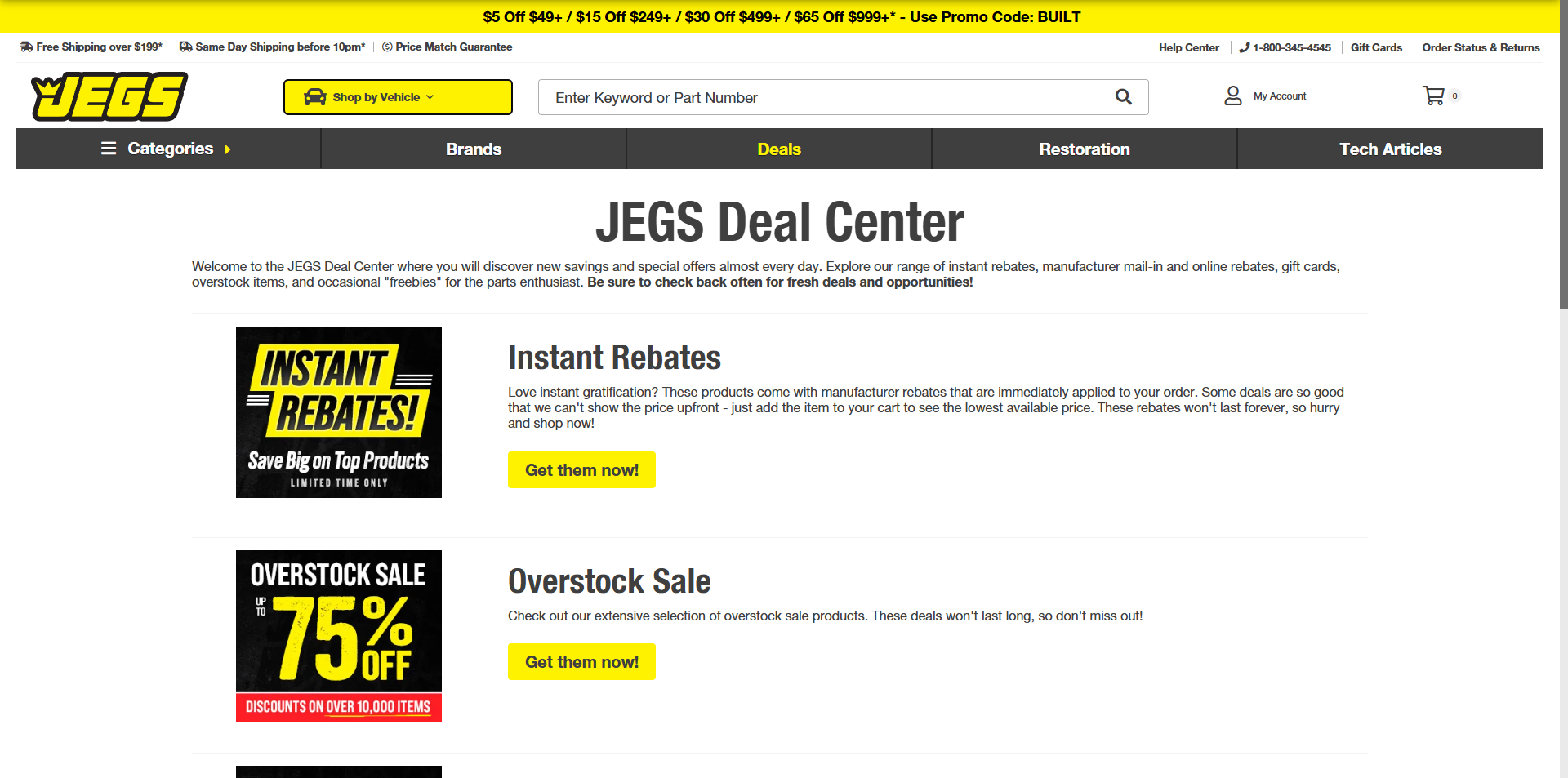 JEGS Promo Code