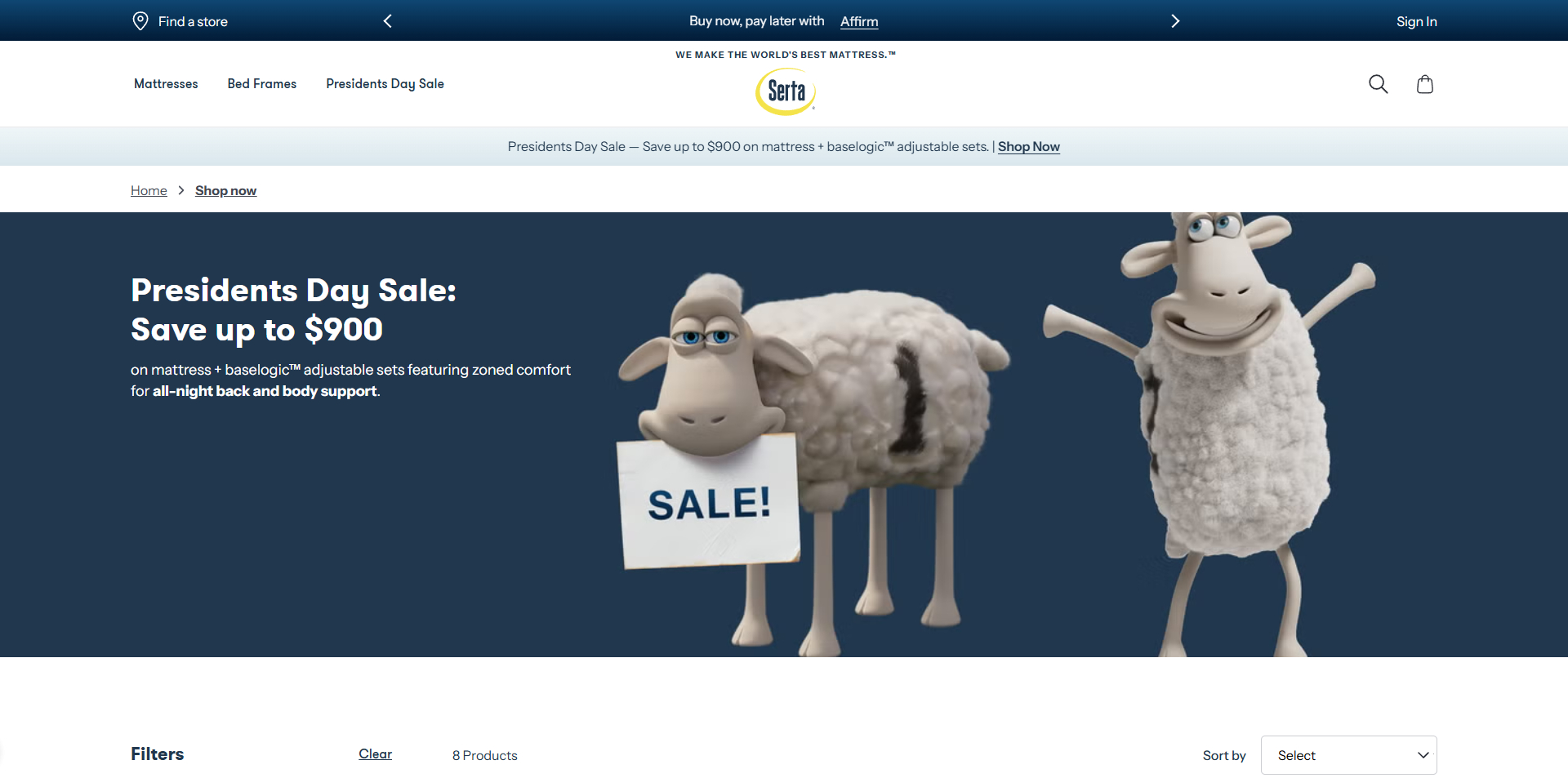 Serta discount code