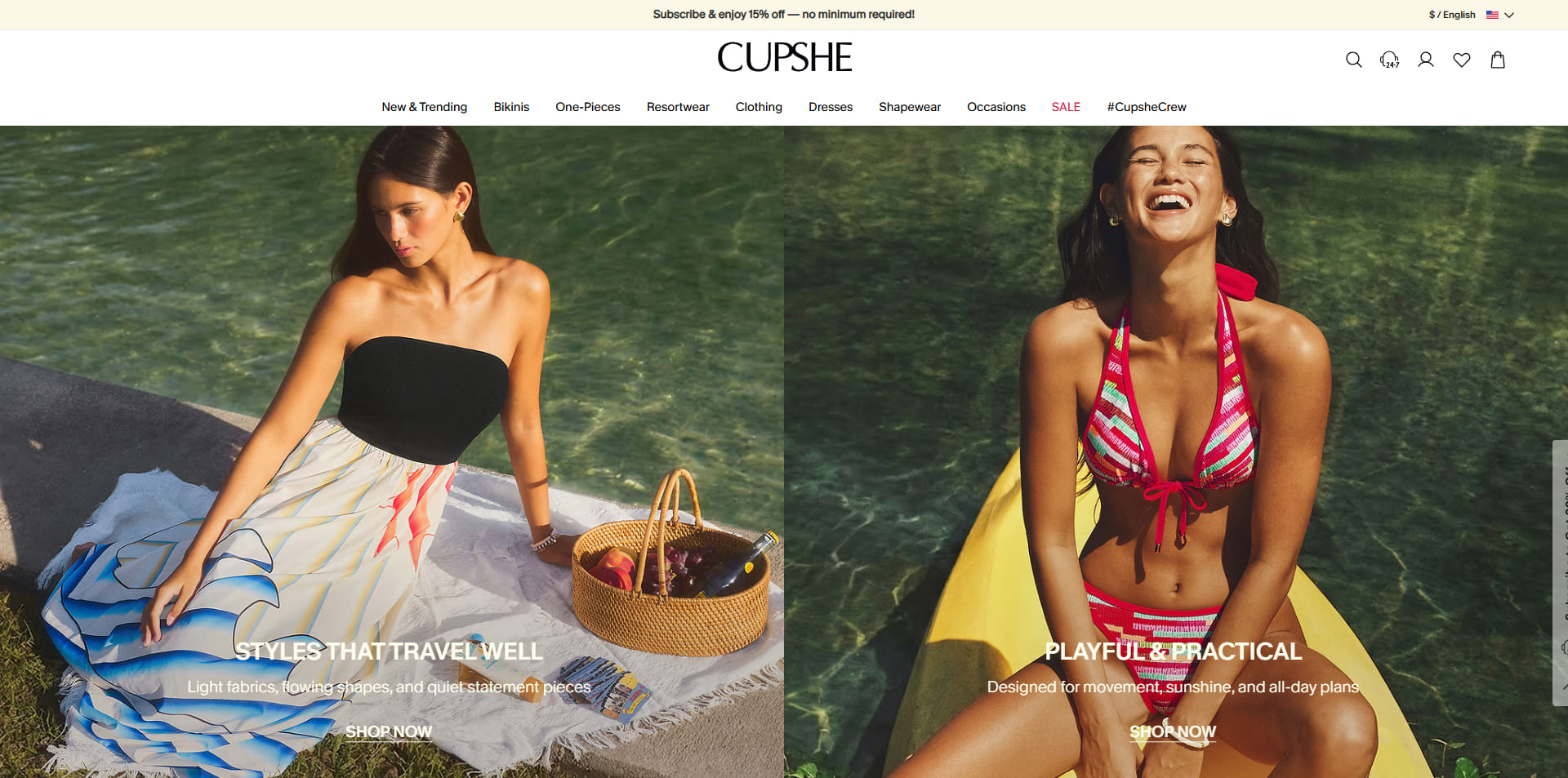 Cupshe voucher