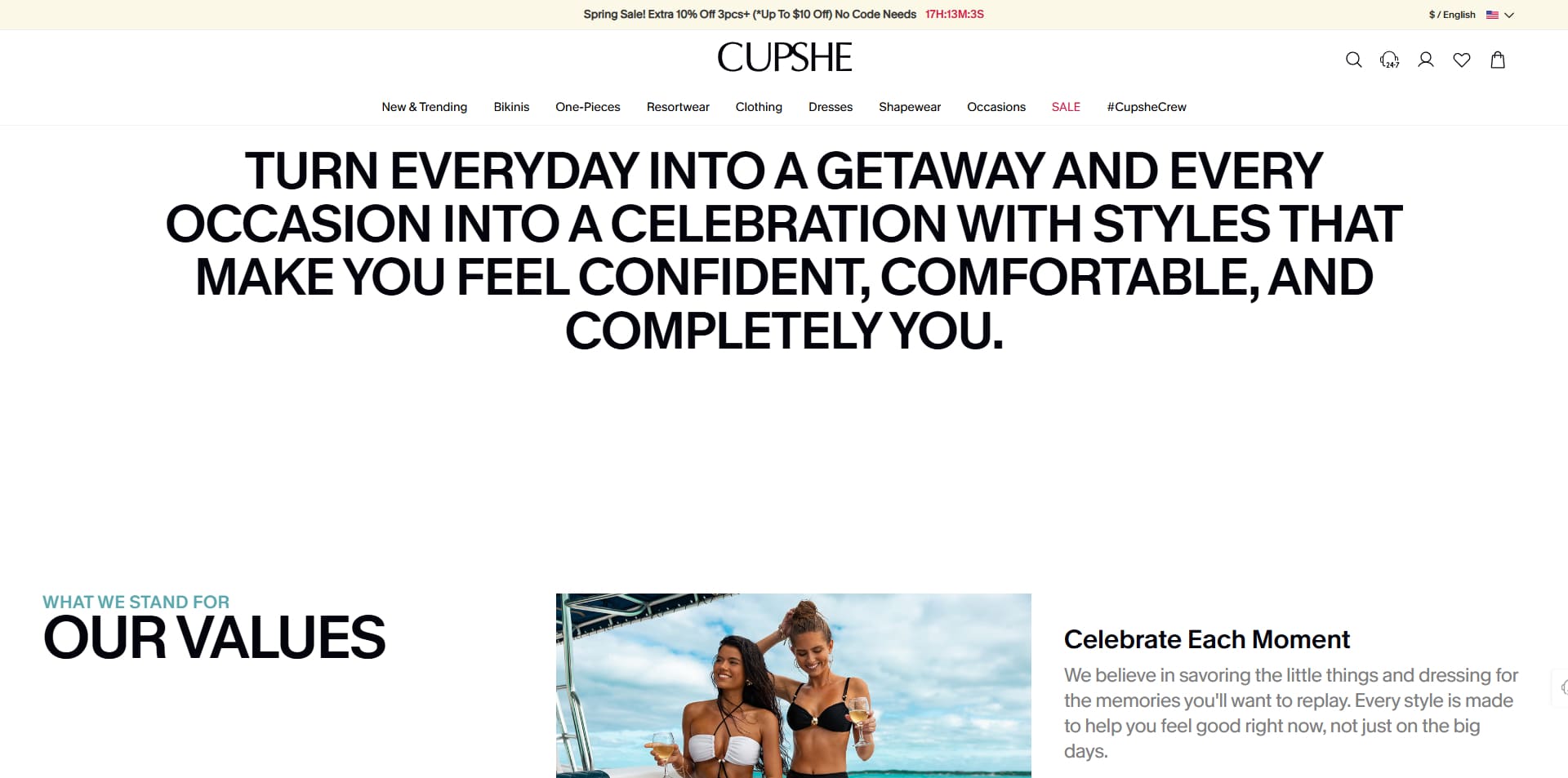 Cupshe Promo Code
