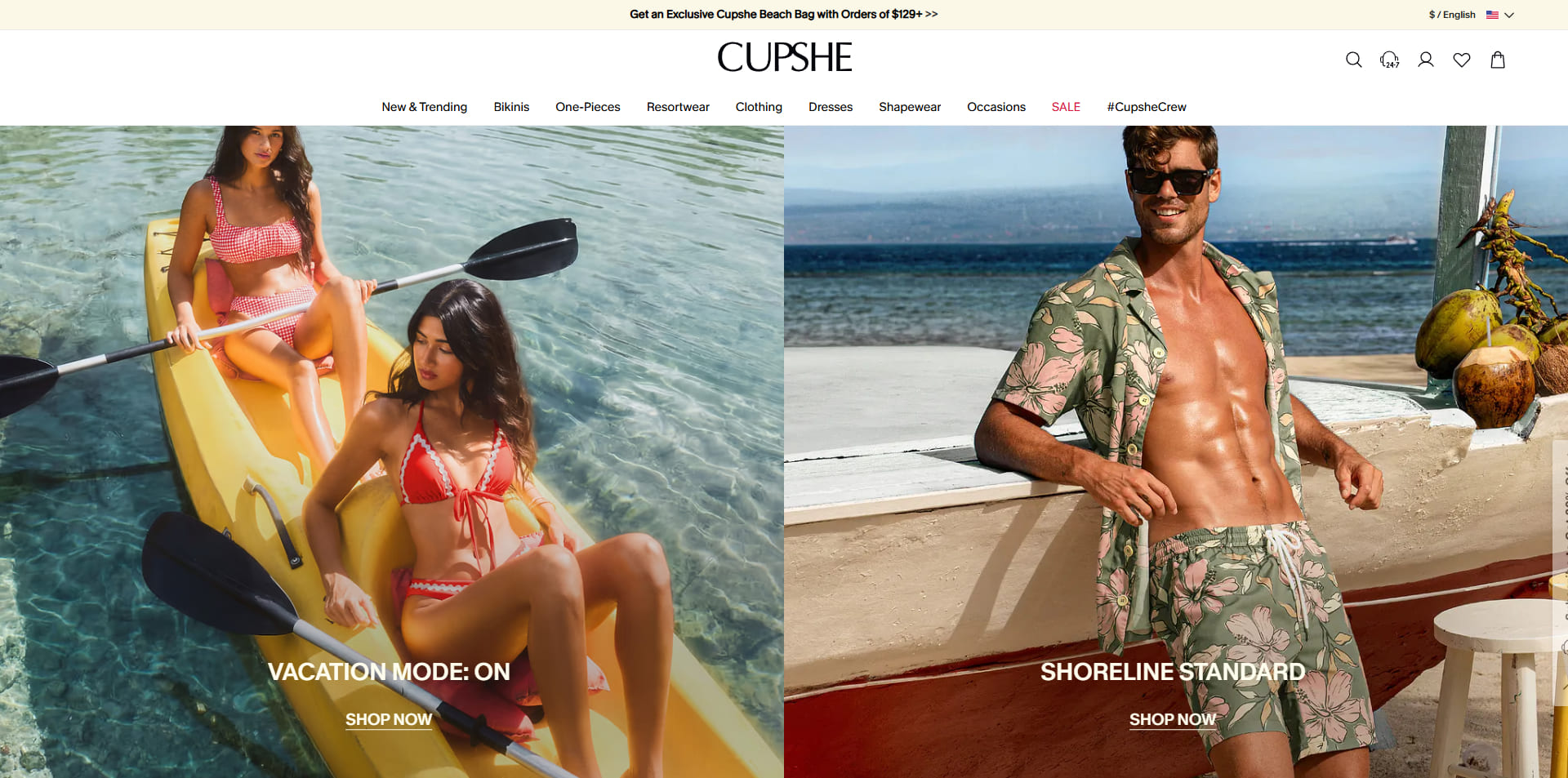 Cupshe coupons