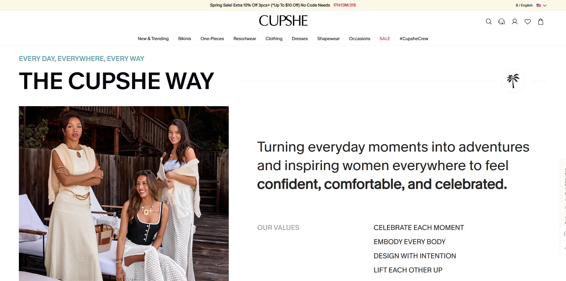 Cupshe coupons