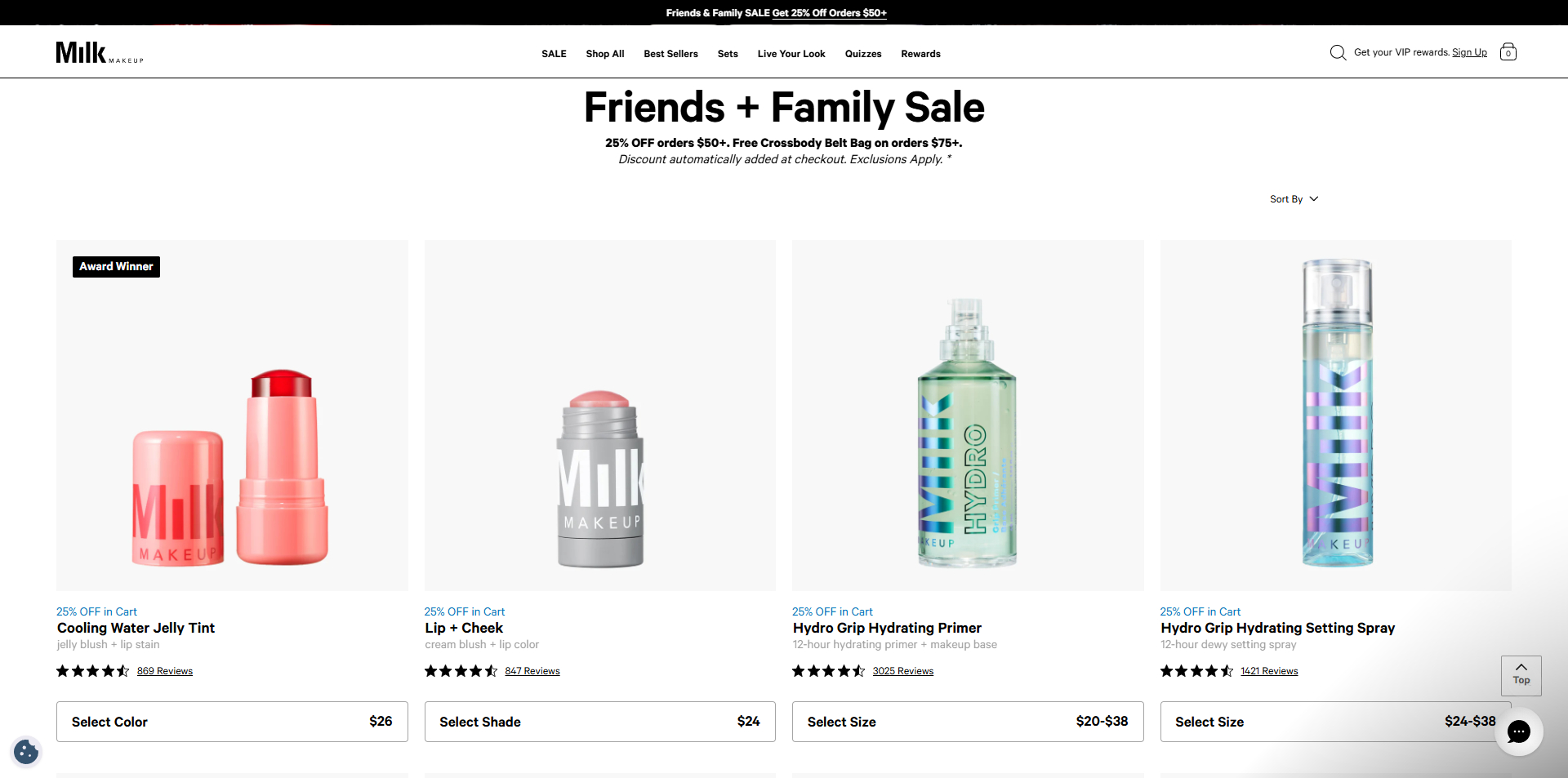 Milk Makeup voucher
