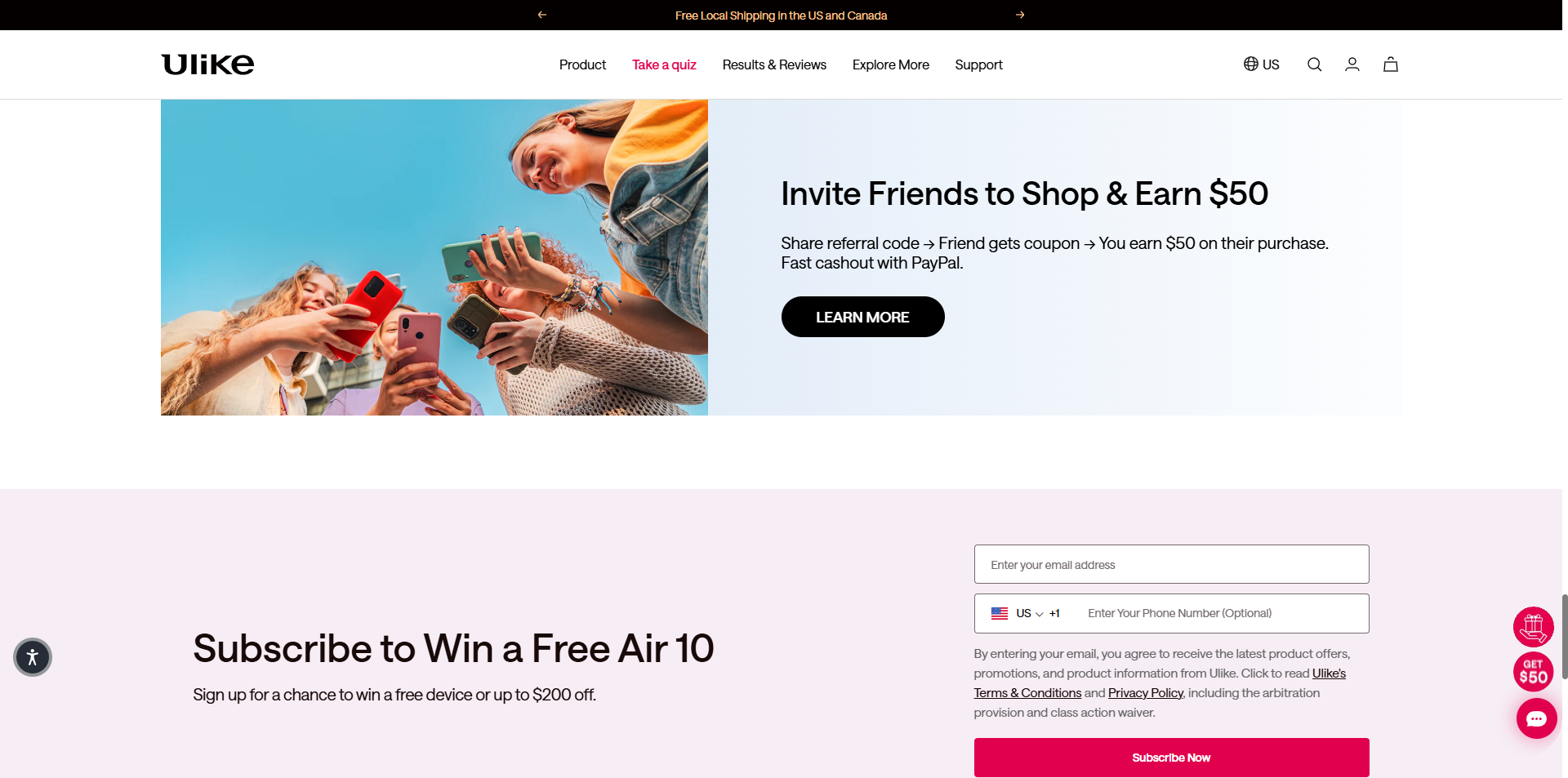 Ulike coupons
