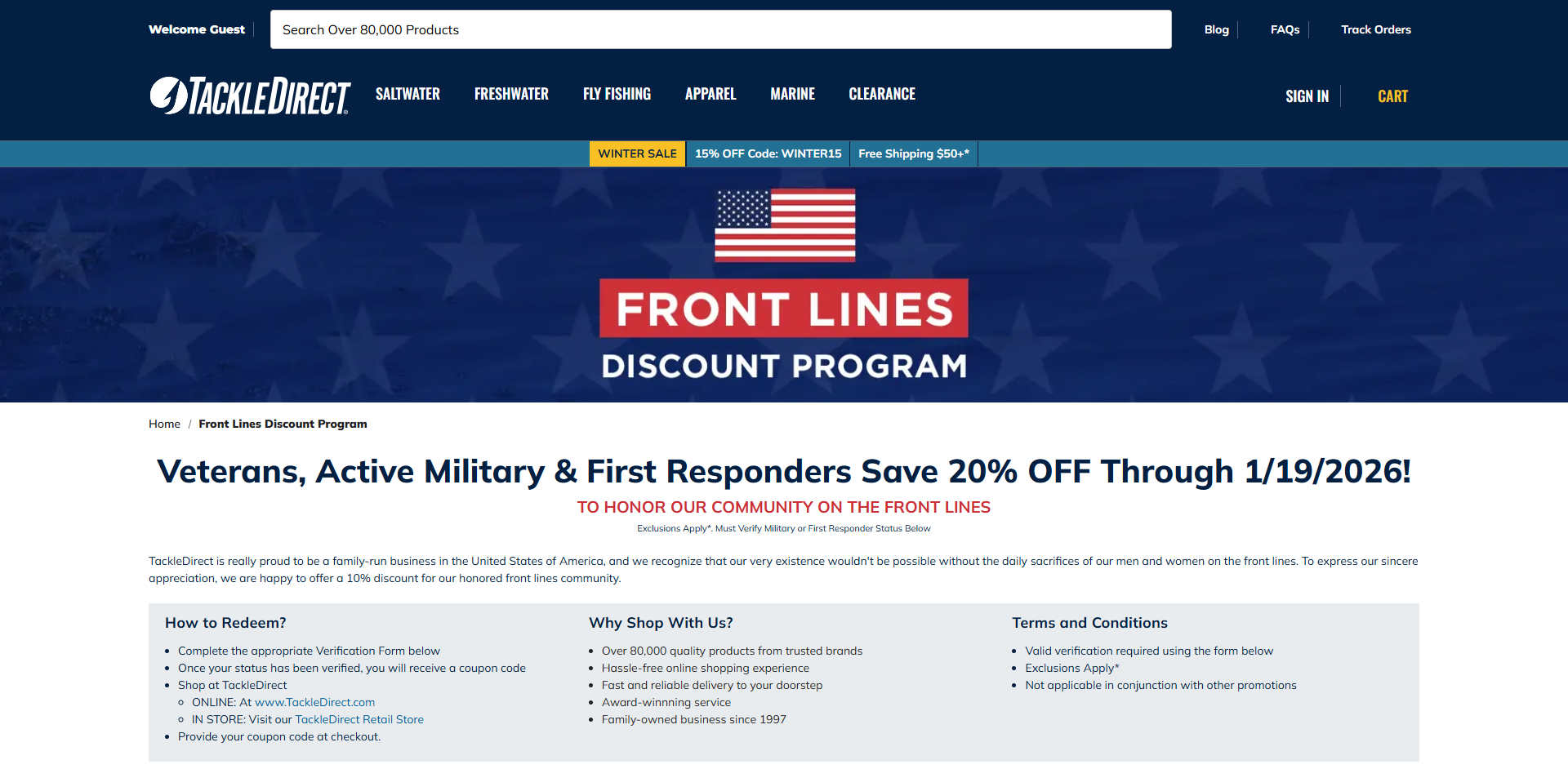 TackleDirect Promo Code