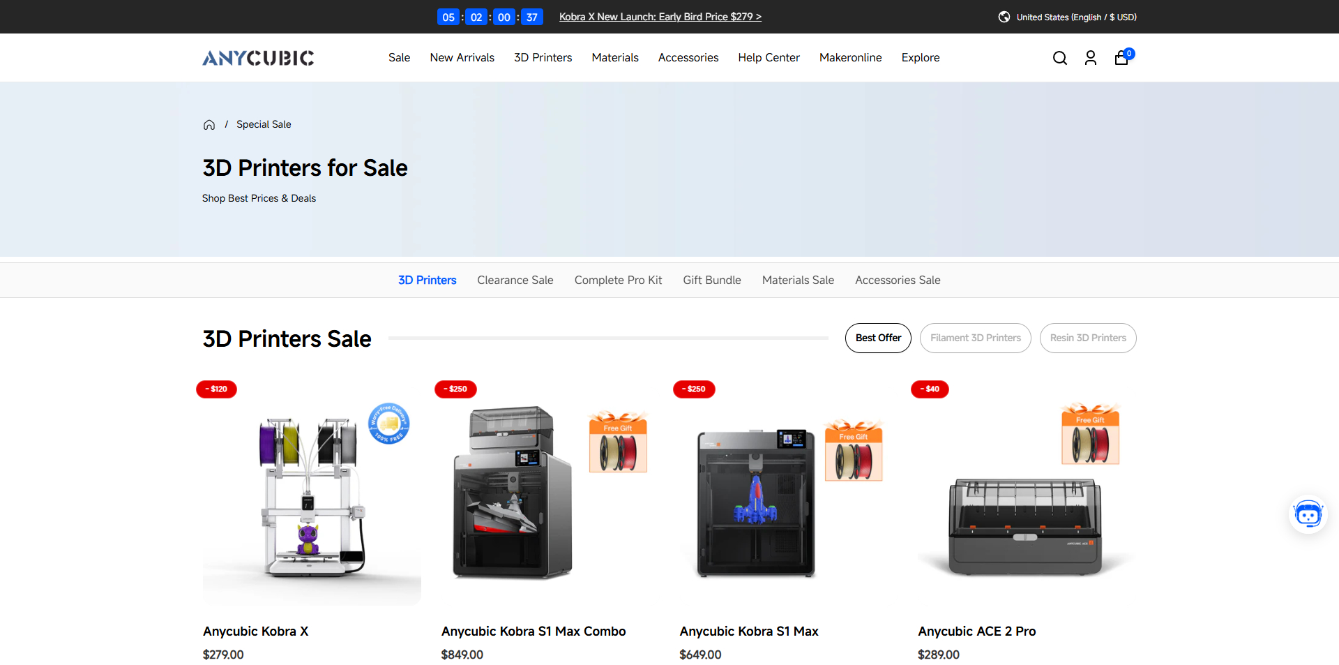 Anycubic voucher
