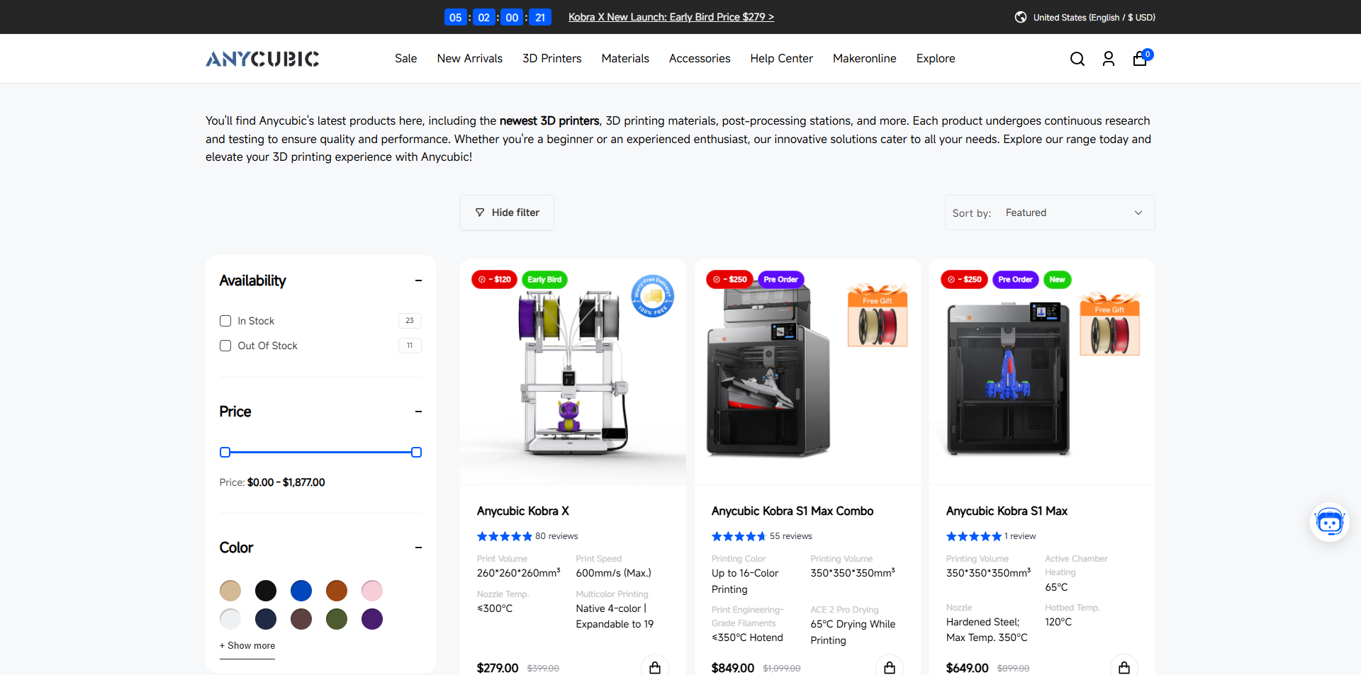 Anycubic Promo Code