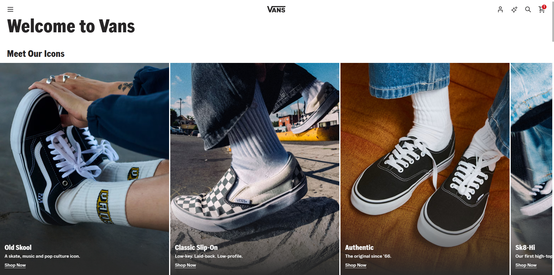 Vans coupons