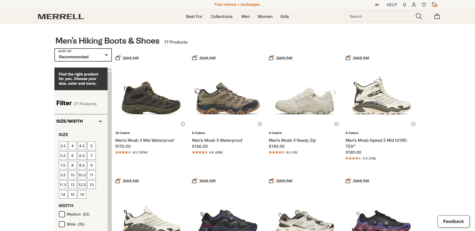 Merrell promo code