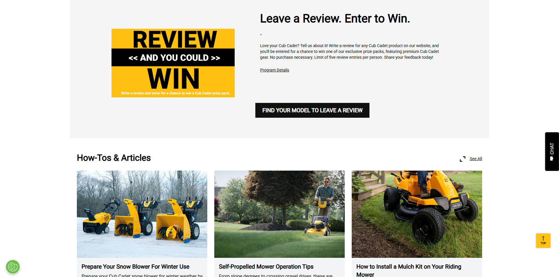 Cub Cadet coupons