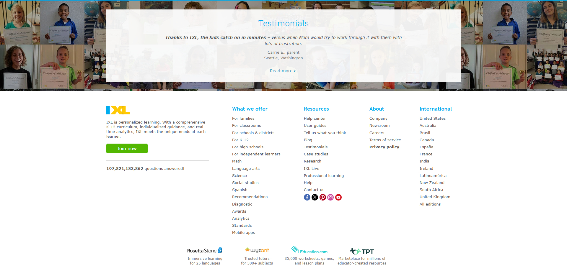 IXL Coupons