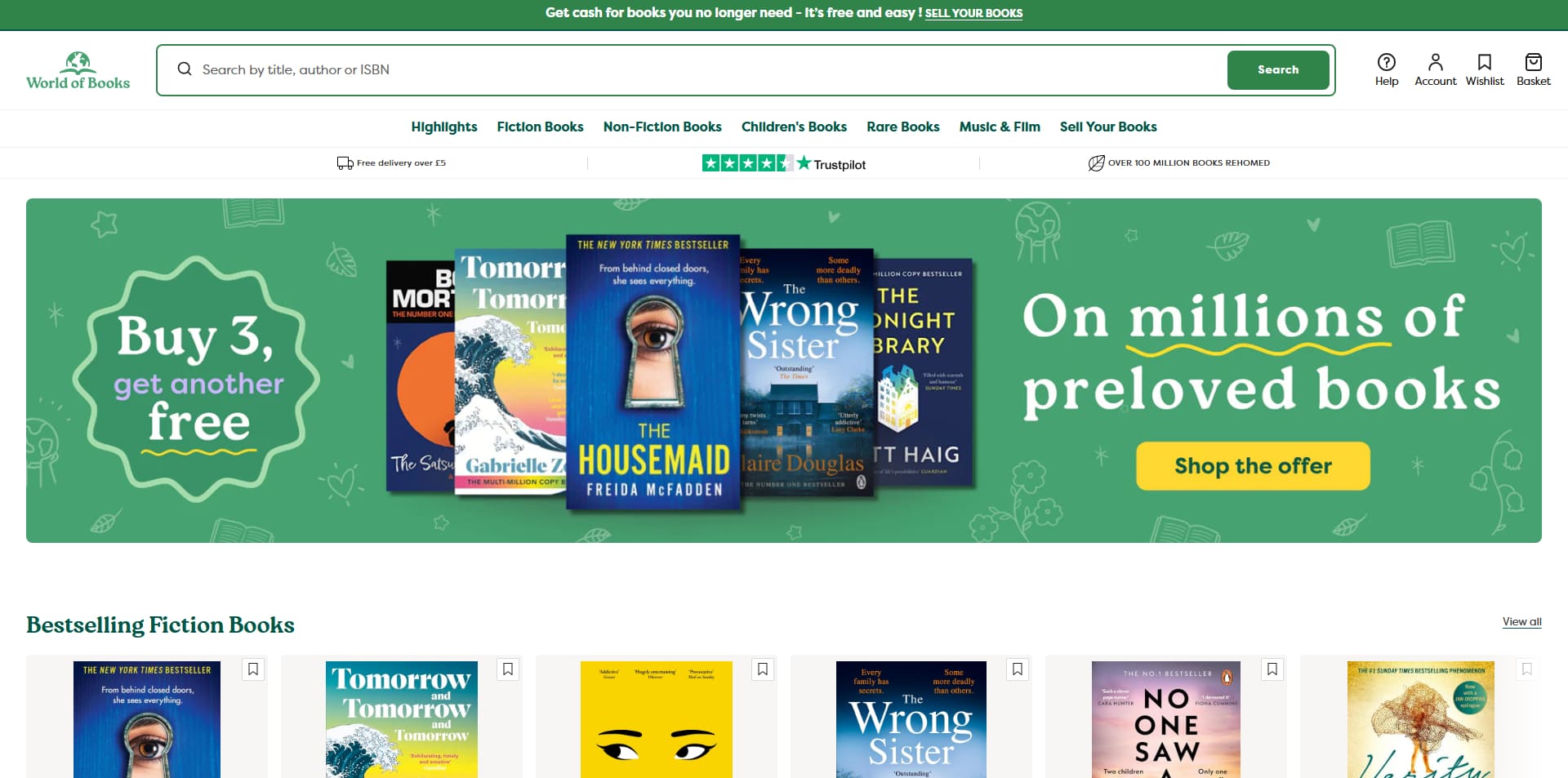 World of Books discount code