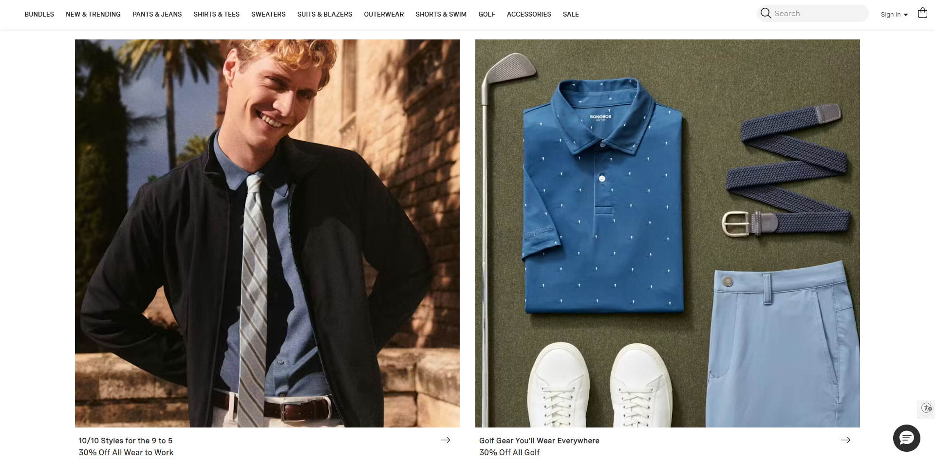 Bonobos Promo Code