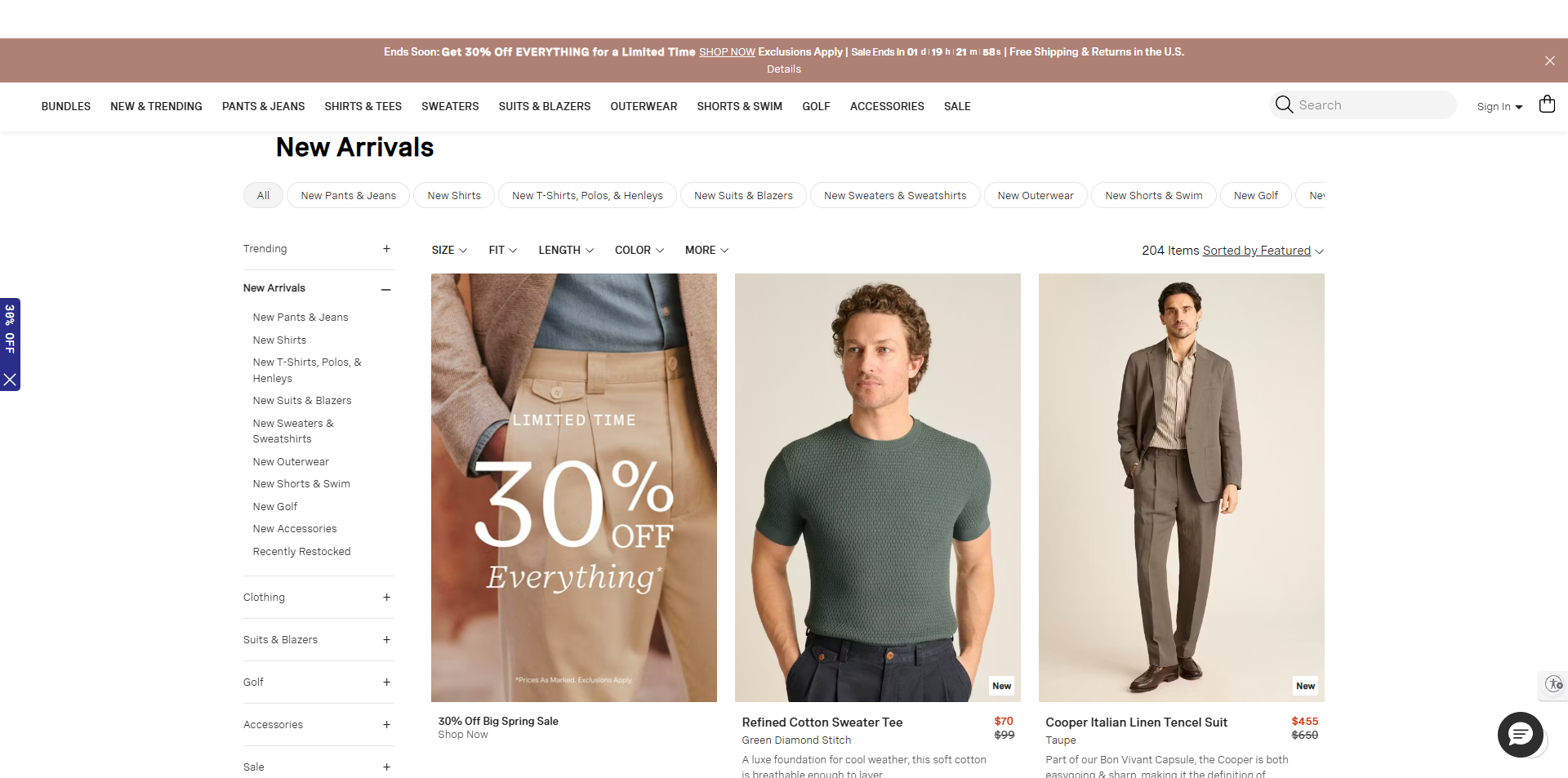 Bonobos Promo Code