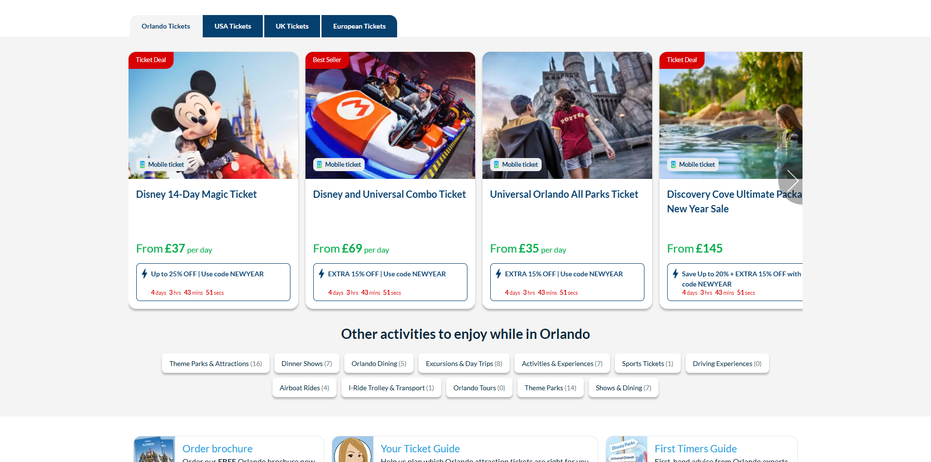 Attraction Tickets