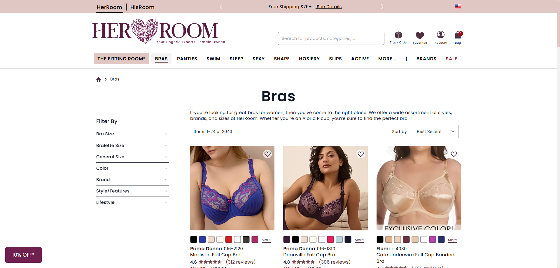 HerRoom promo code