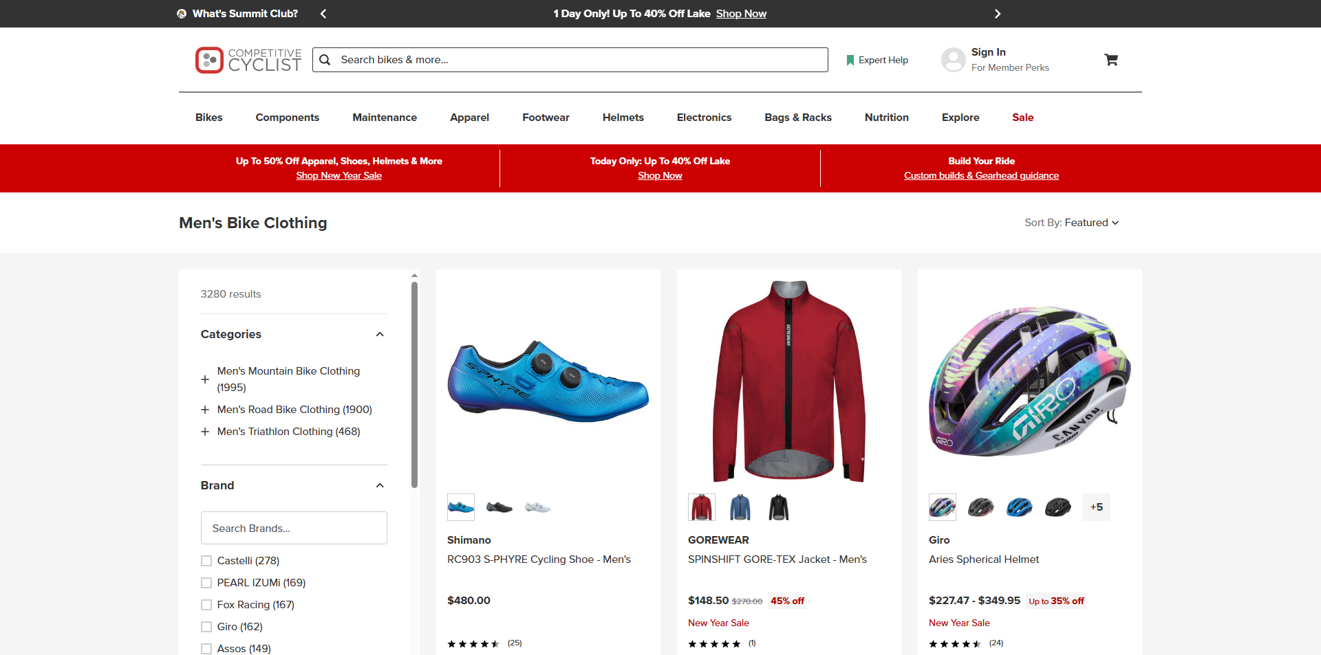 Competitive Cyclist coupons