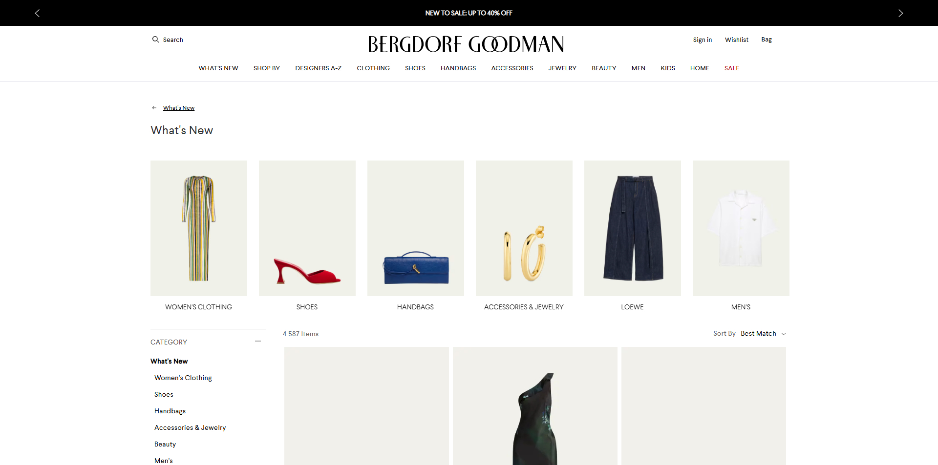 Bergdorf Goodman coupons