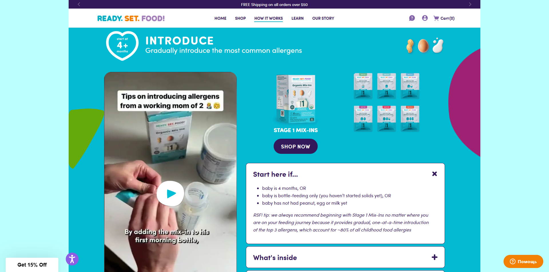 Ready, Set, Food voucher