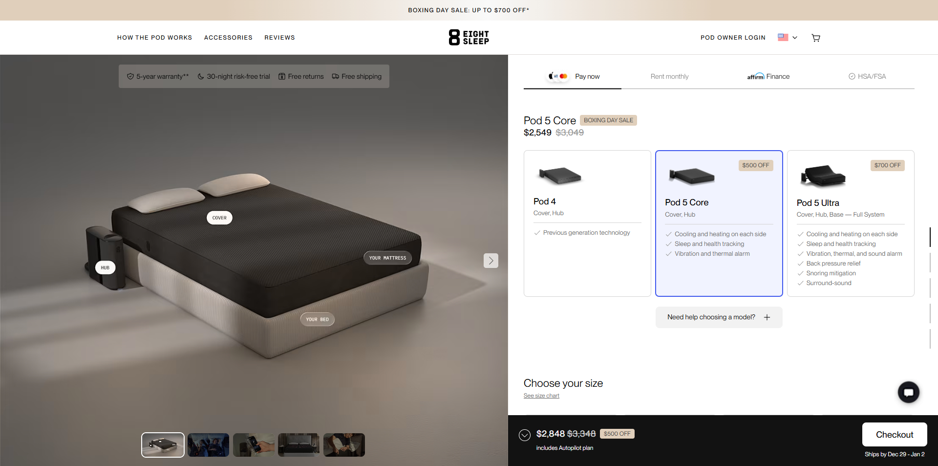 Eight Sleep coupons