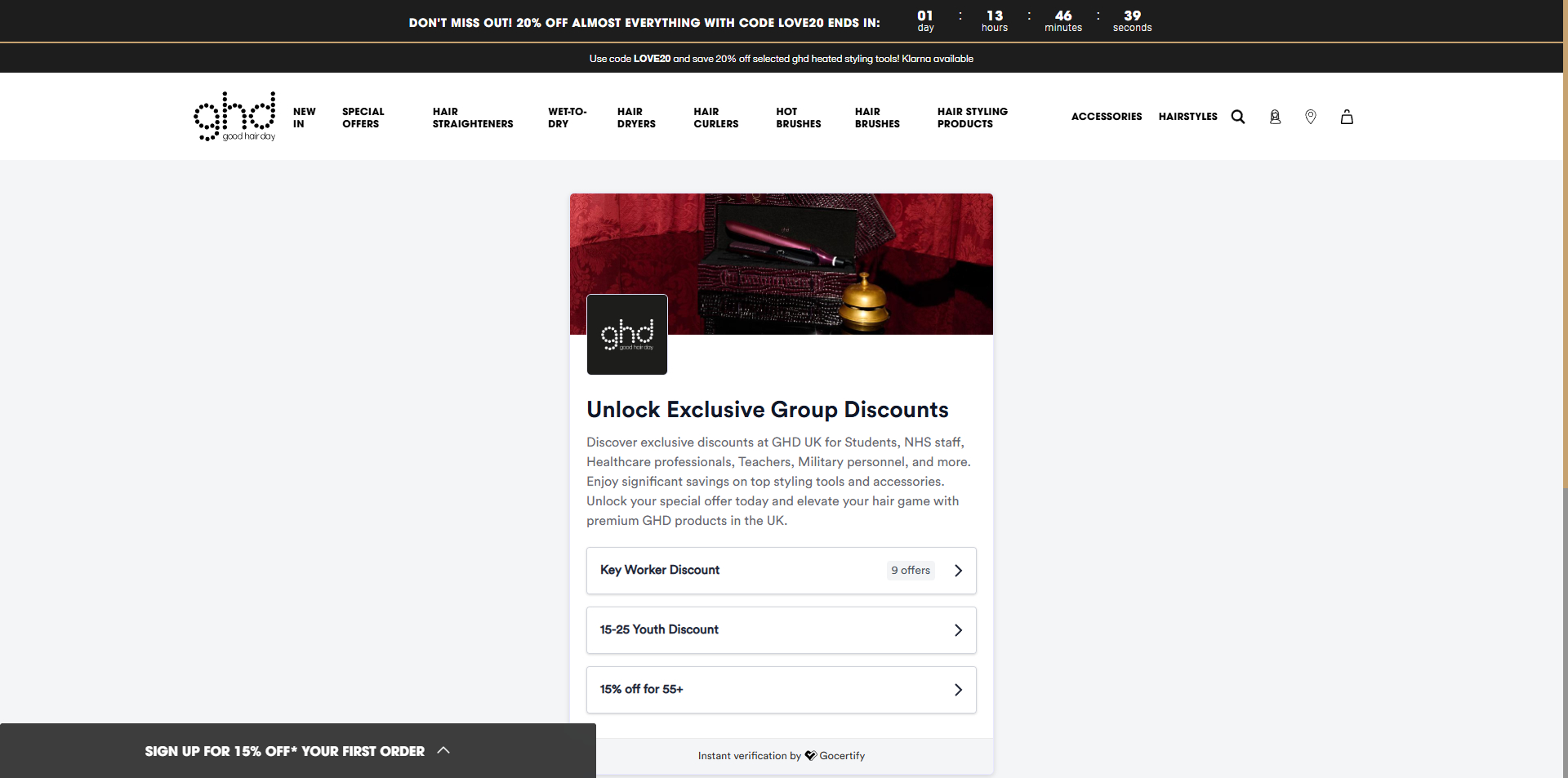 GHD Promo Code