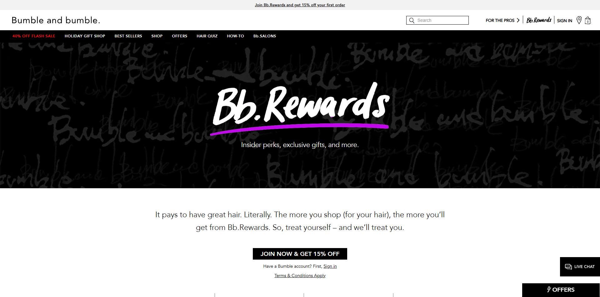 Bumble and bumble coupons