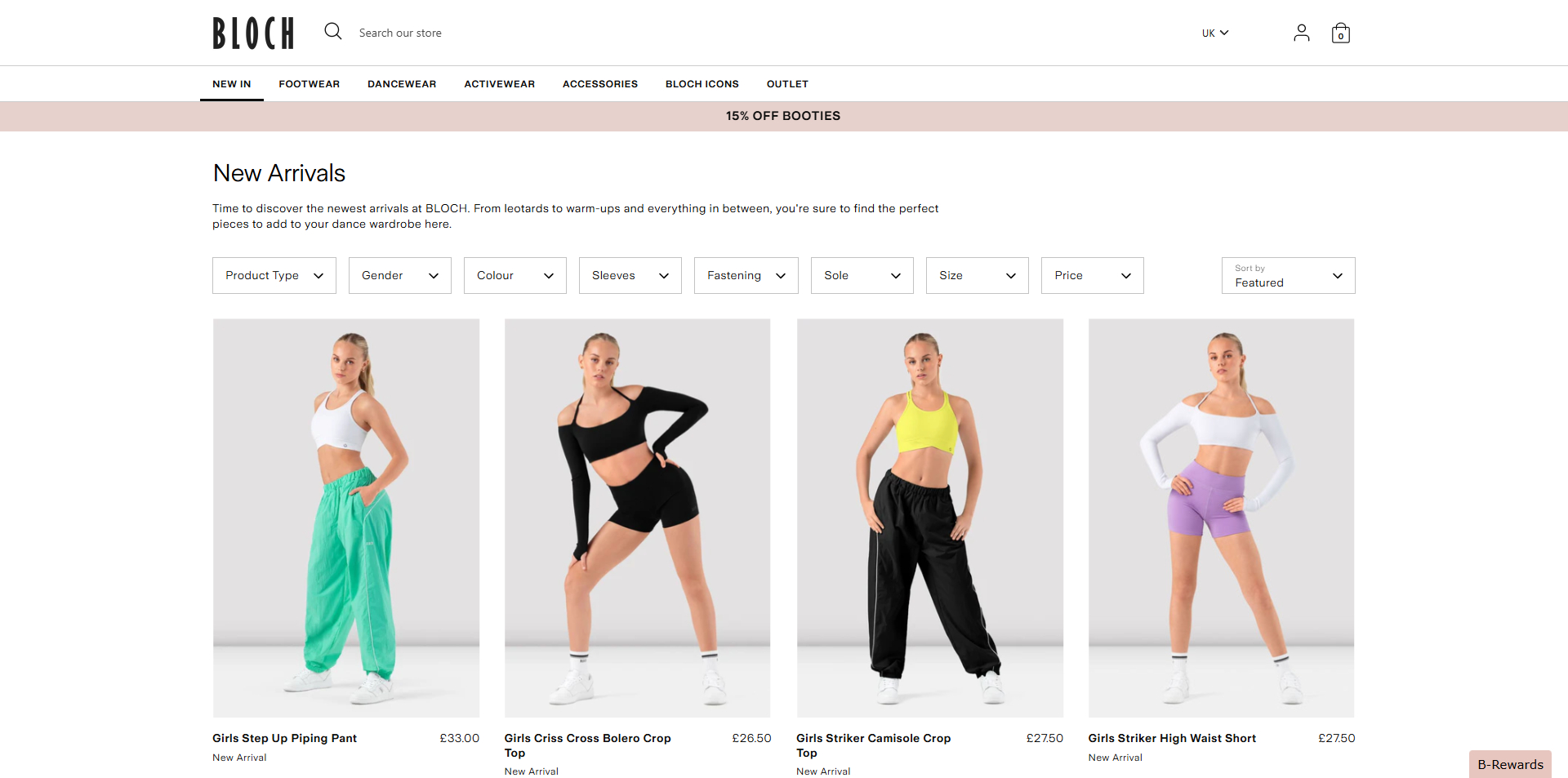 BLOCH Promo Code