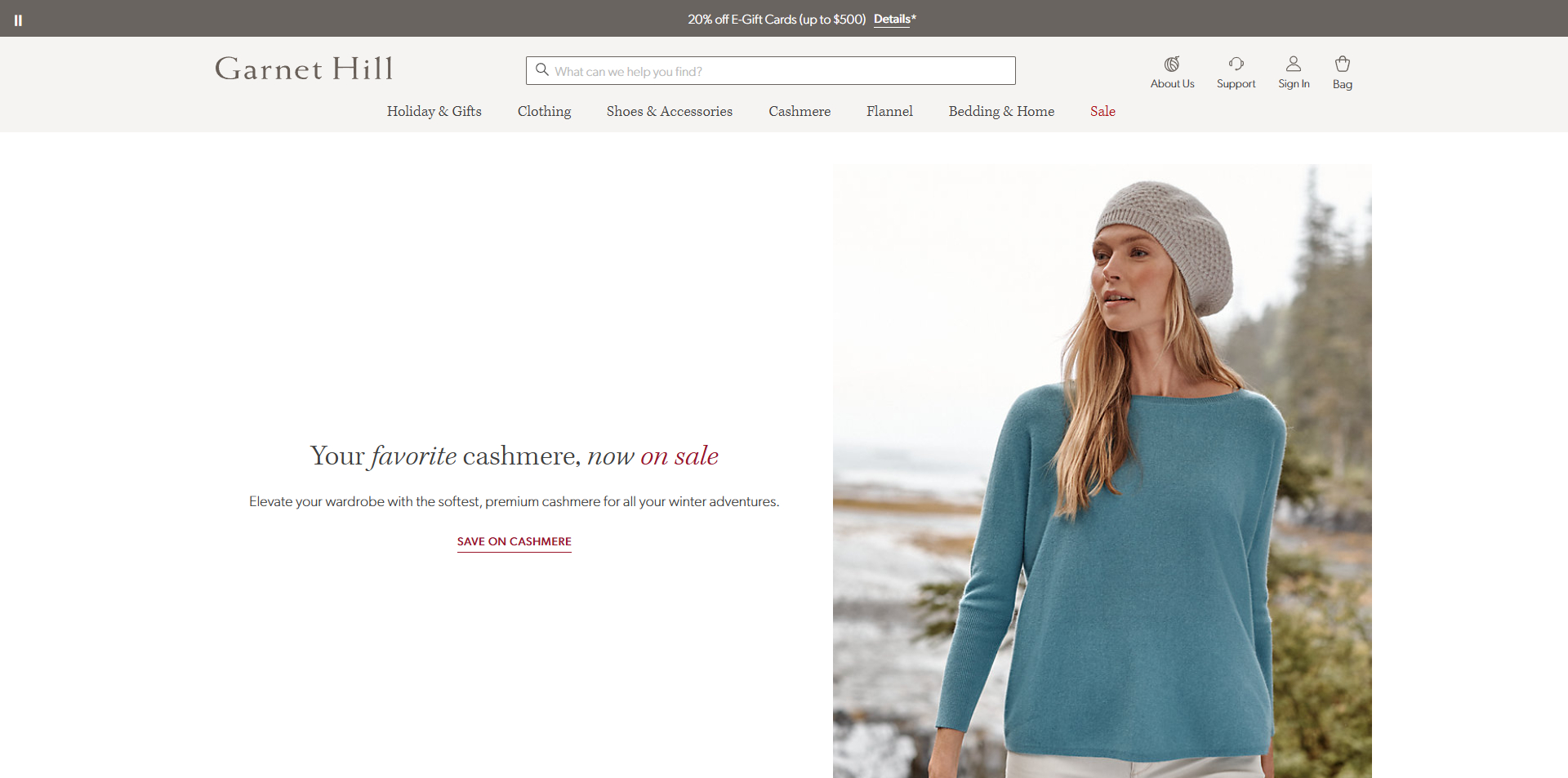 Garnet Hill coupons