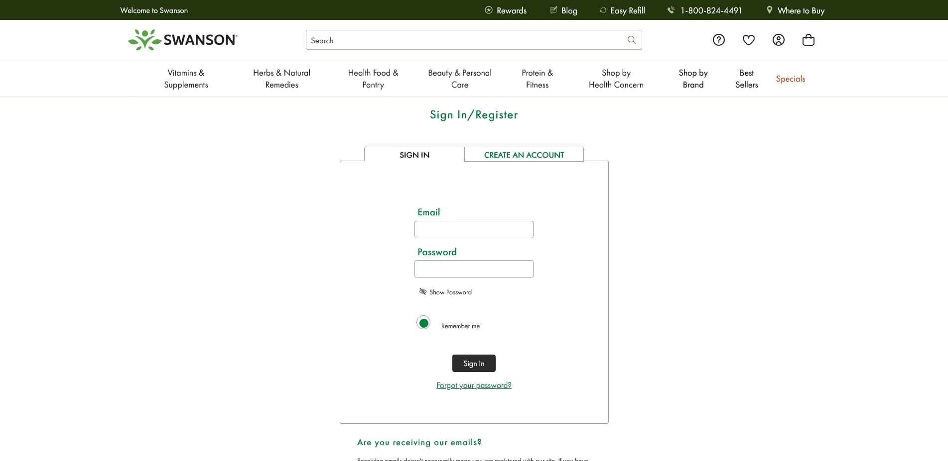 Swanson Promo Code