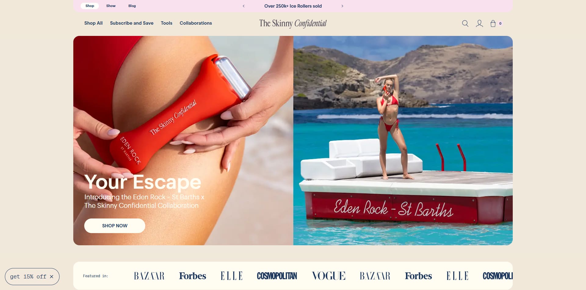 The Skinny Confidential discount code