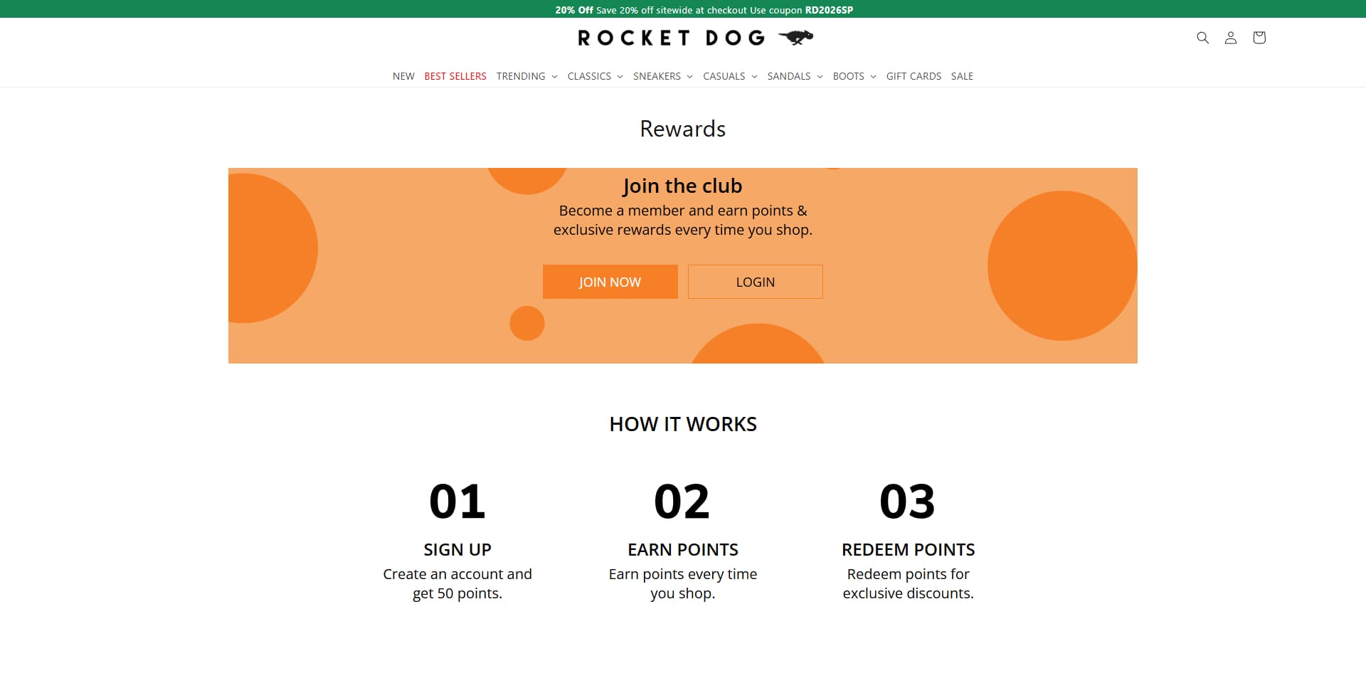 Rocket Dog coupons