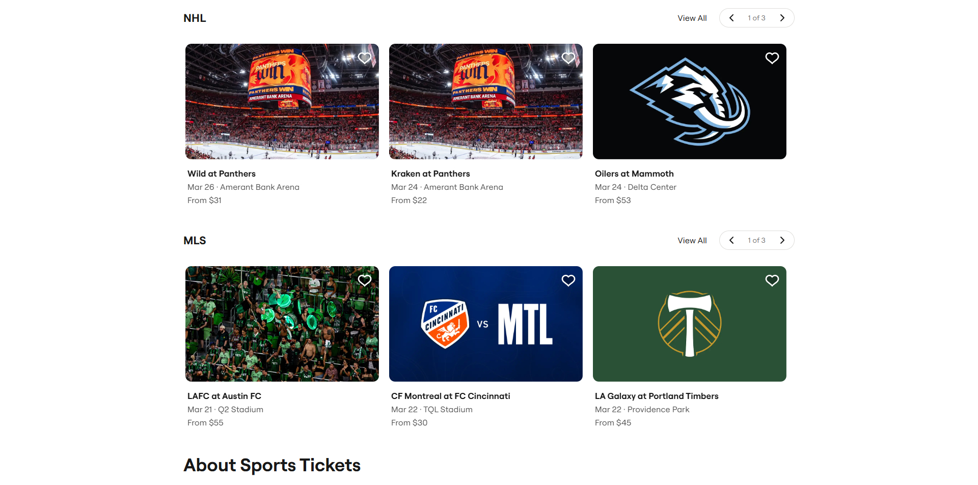 SeatGeek voucher