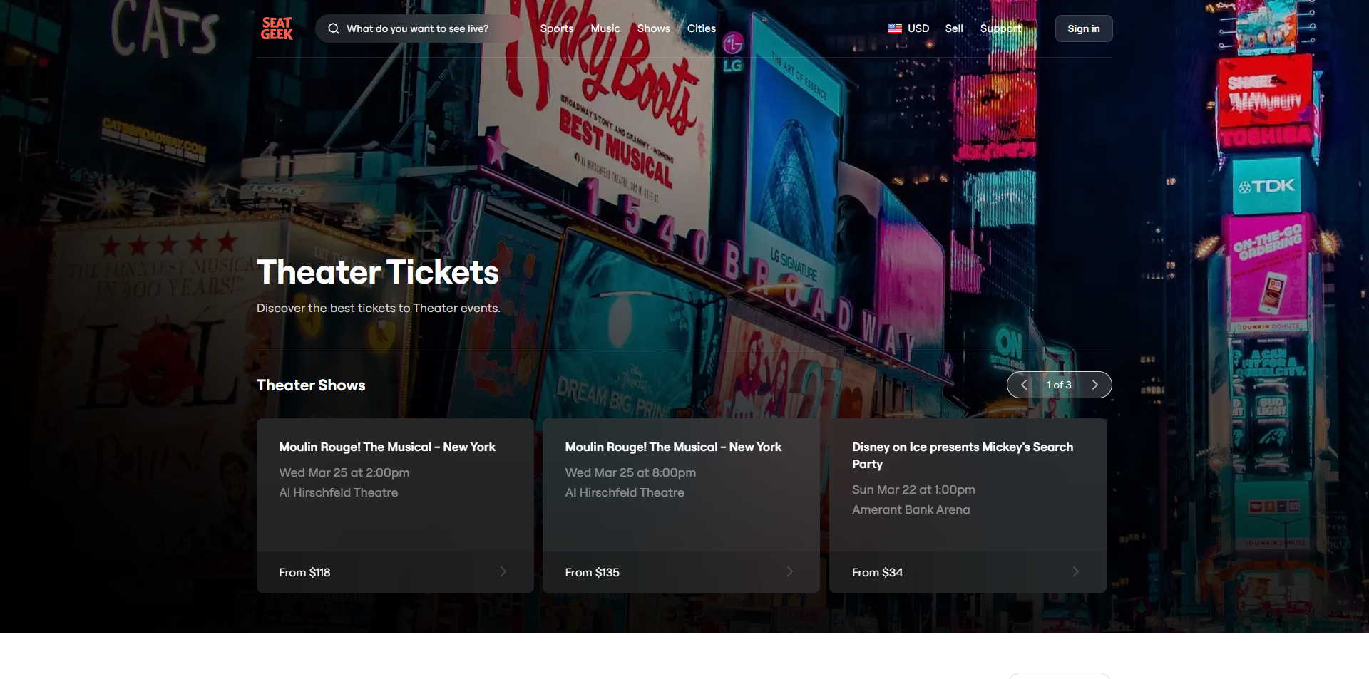 SeatGeek coupons